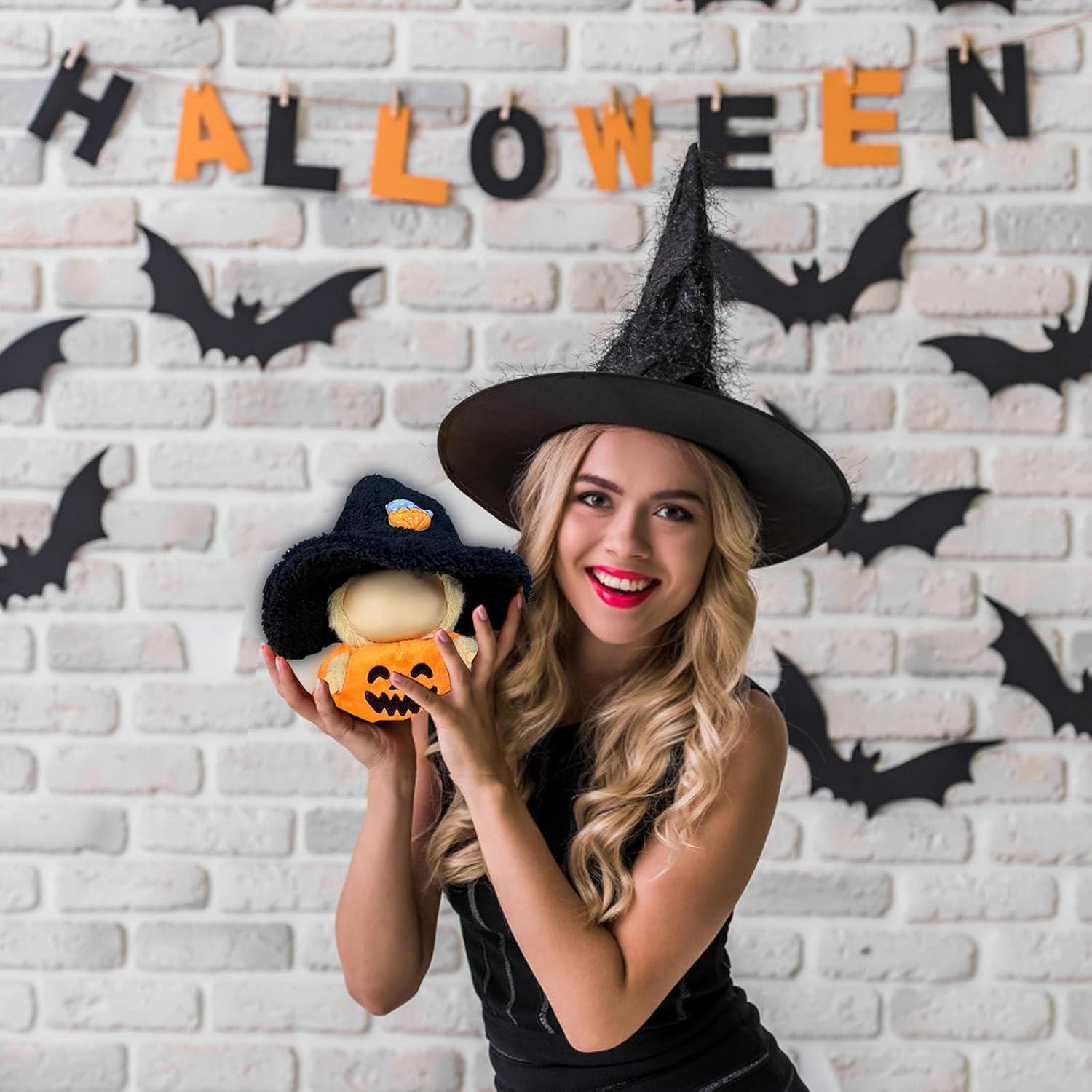 Ropa de Halloween para muñecas Labubu 15-17cm - Atuendo Calabaza