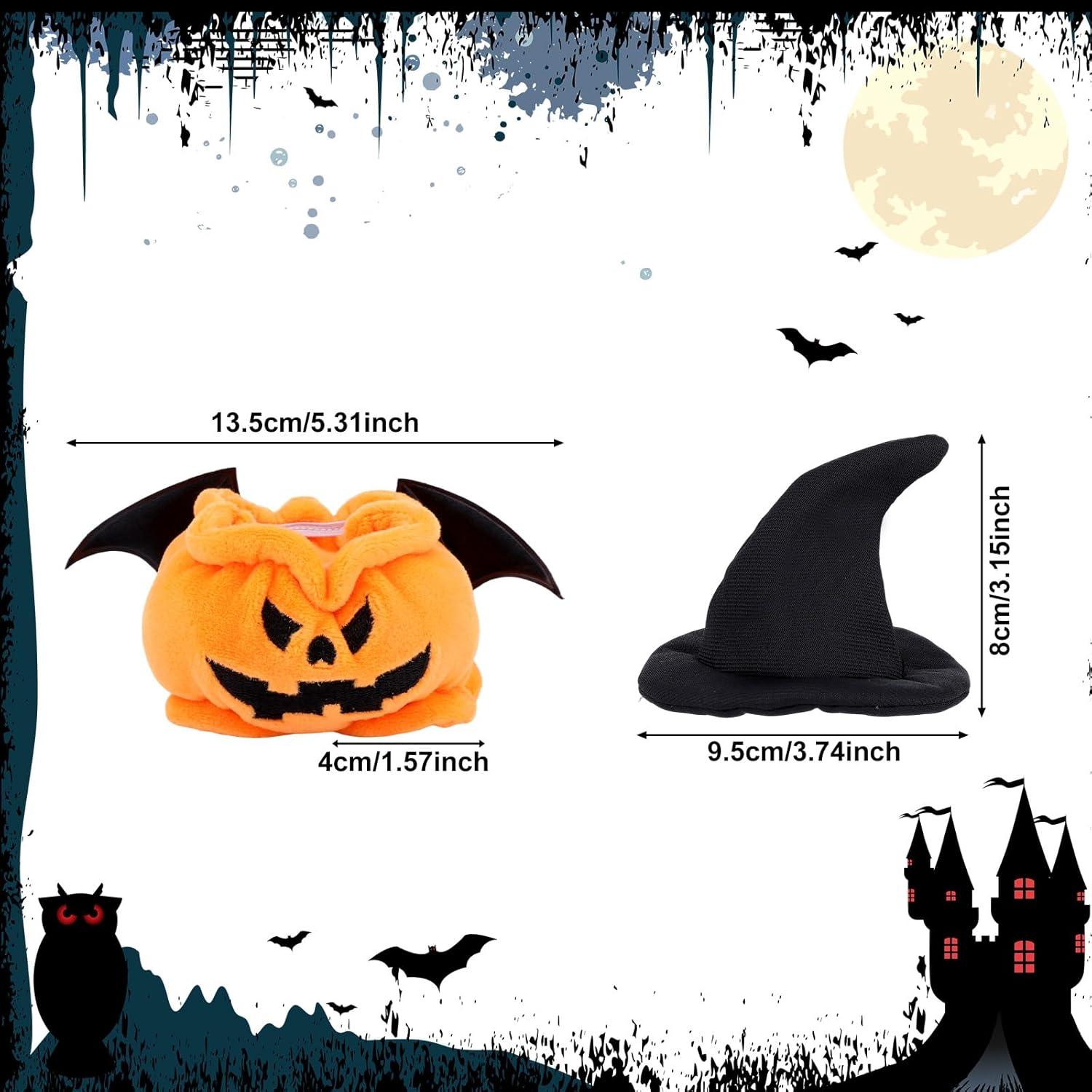 Conjunto Ropa Muñeca Halloween Tinoaly 15-17cm Calabaza