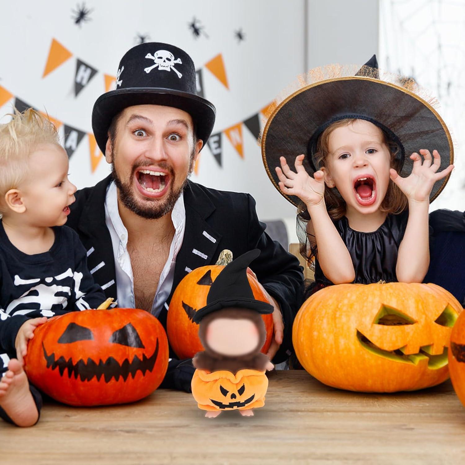 Conjunto Ropa Muñeca Halloween Tinoaly 15-17cm Calabaza