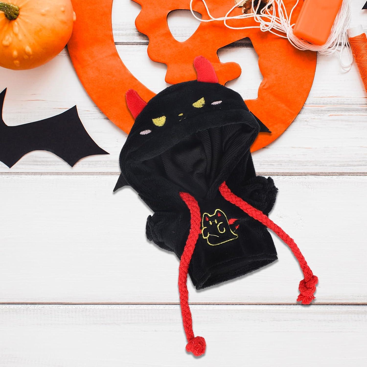 Conjunto de Ropa para Muñecas Penitue Sudadera Murciélago Halloween