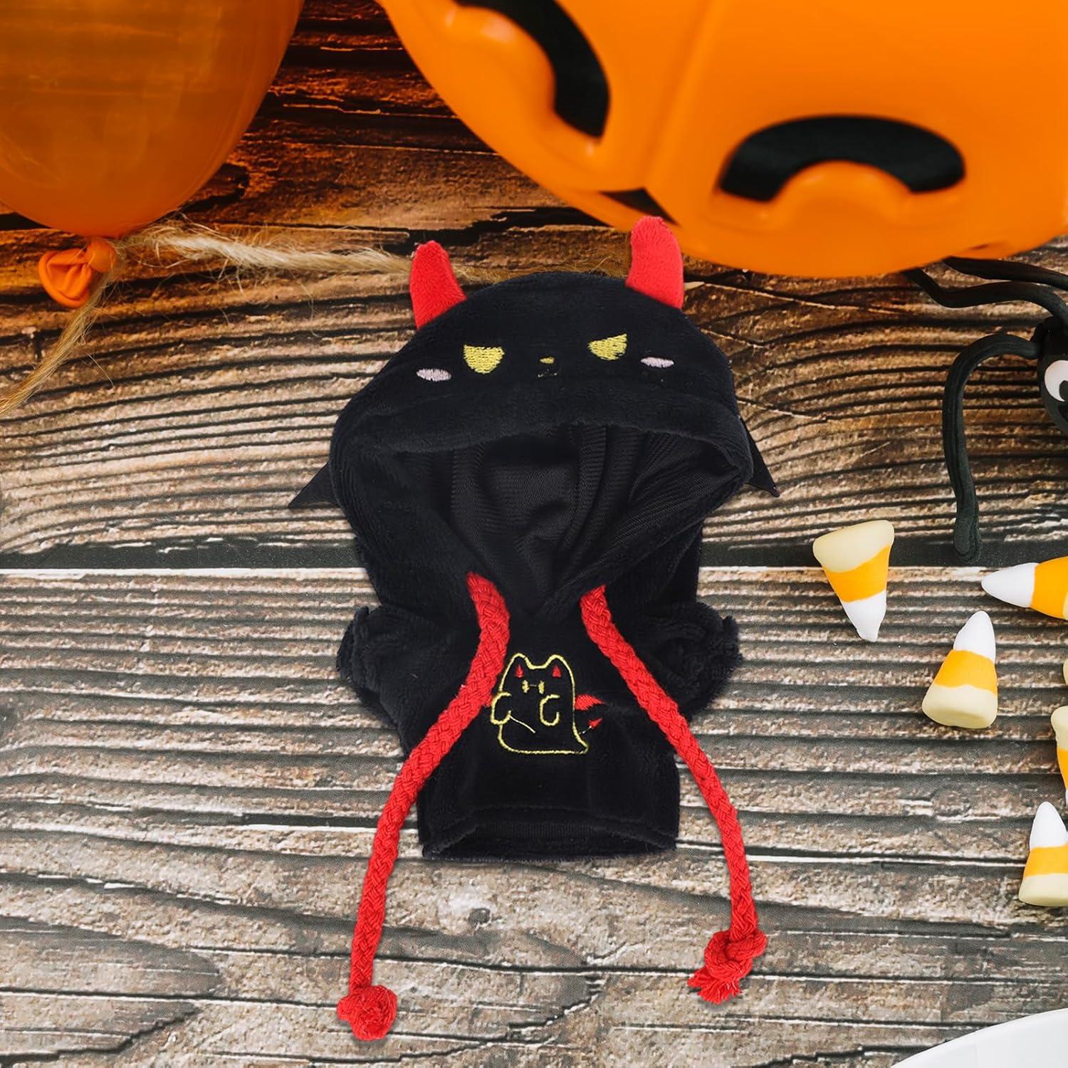 Conjunto de Ropa para Muñecas Penitue Sudadera Murciélago Halloween