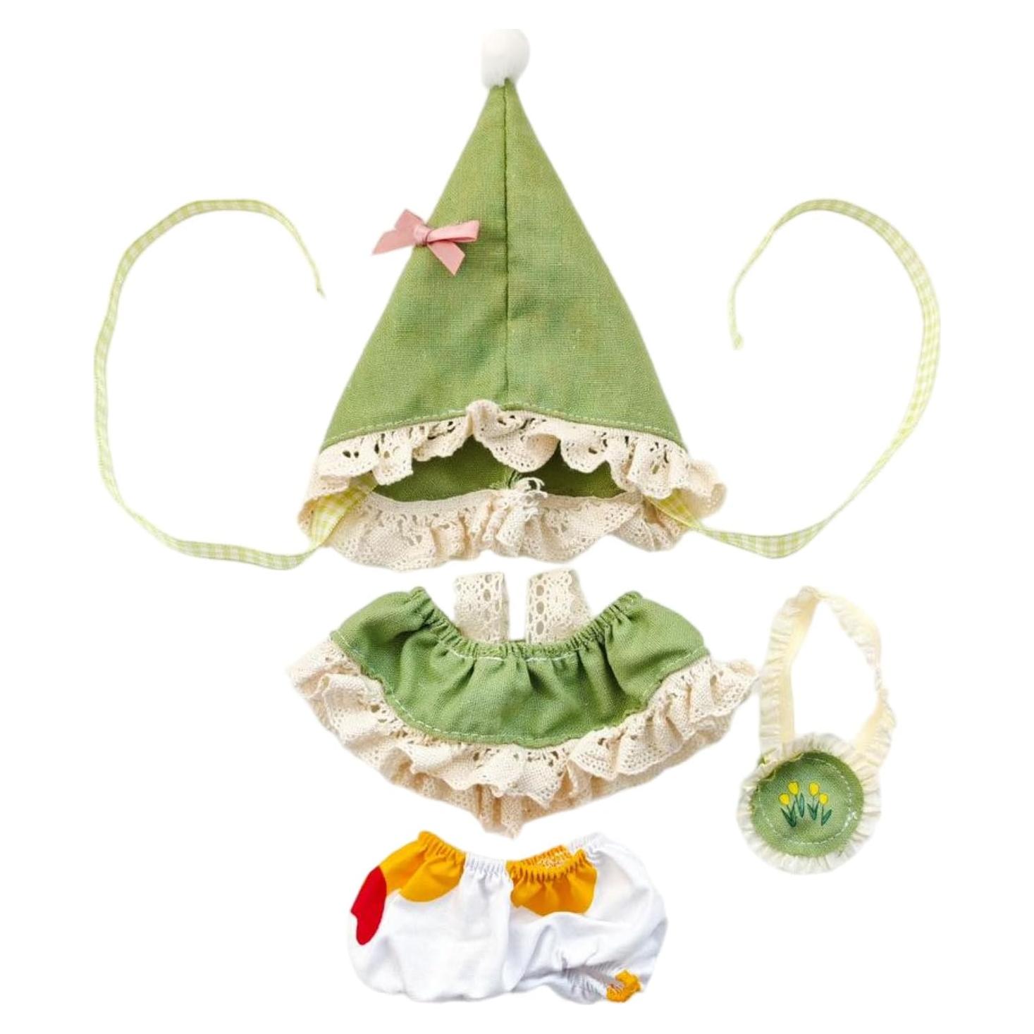 Conjunto de Ropa para Muñecas 17cm Anpilar - Traje de Elfo