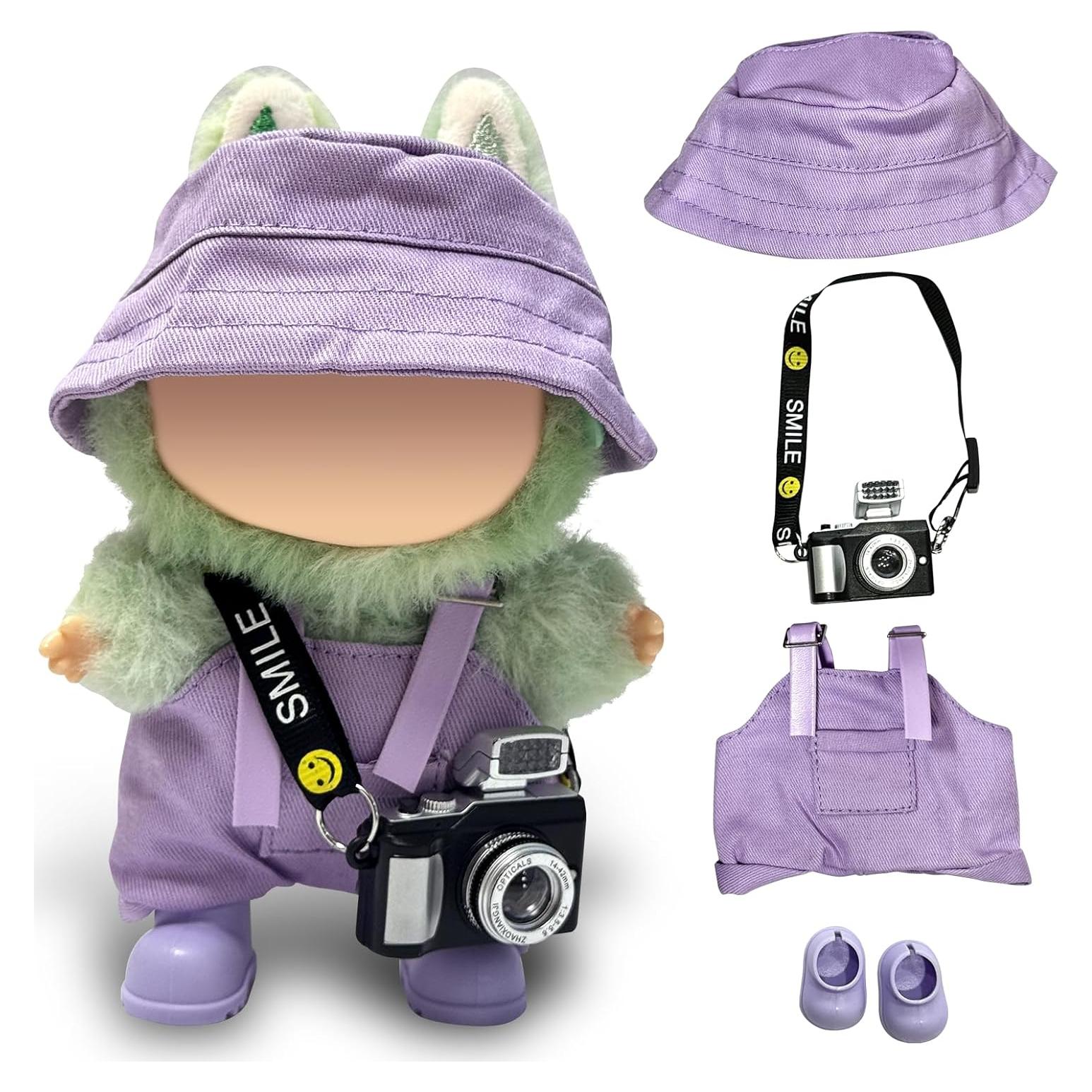 Conjunto de Ropa para Muñecas 17cm Caiteam Púrpura SC