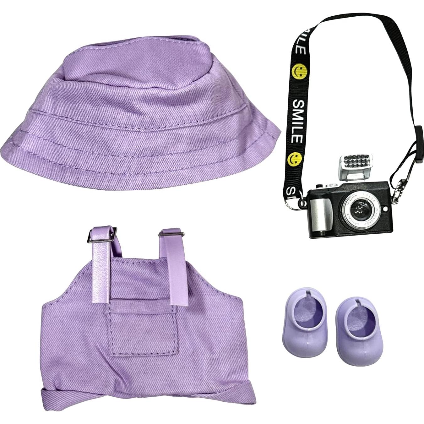 Conjunto de Ropa para Muñecas 17cm Caiteam Púrpura SC