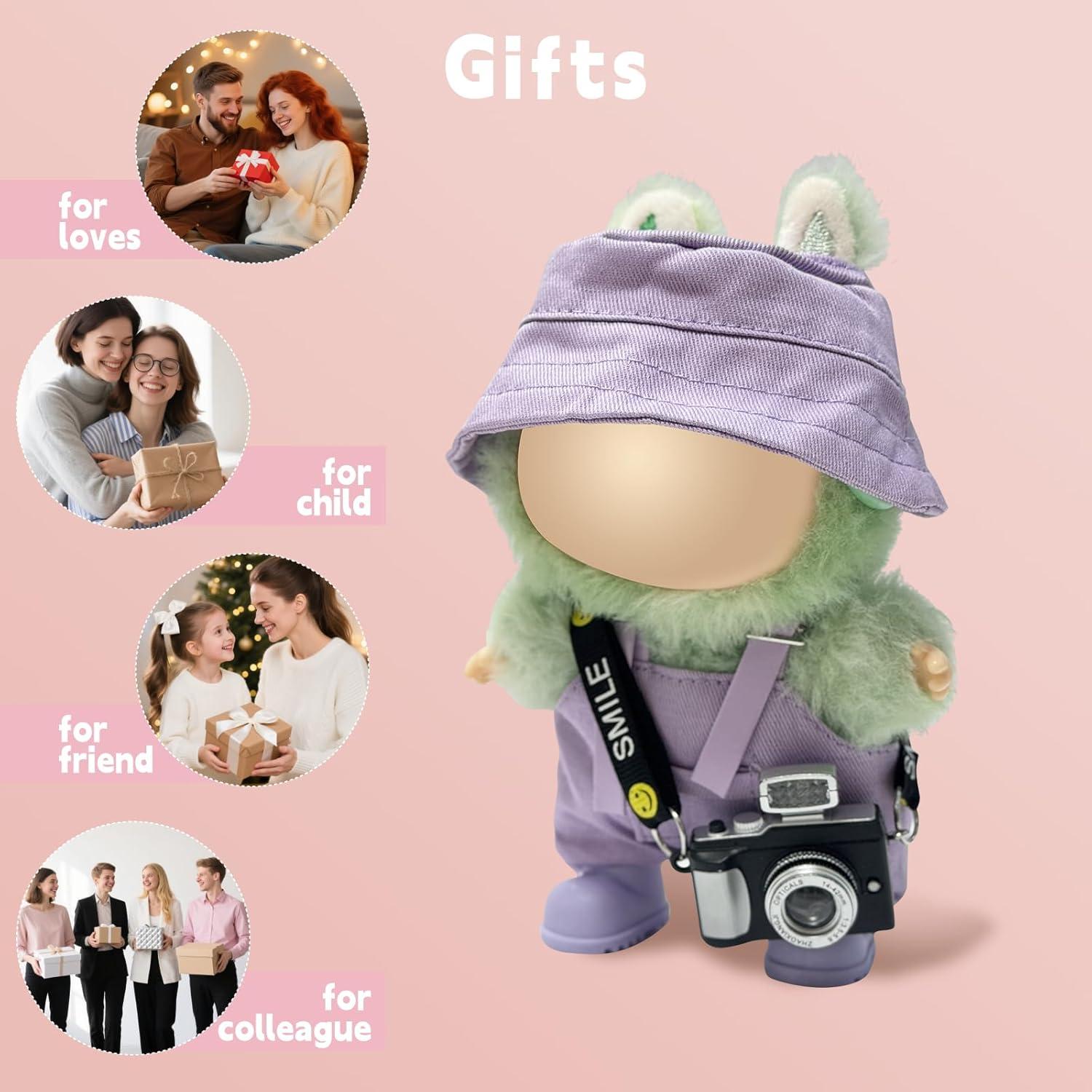 Conjunto de Ropa para Muñecas 17cm Caiteam Púrpura SC