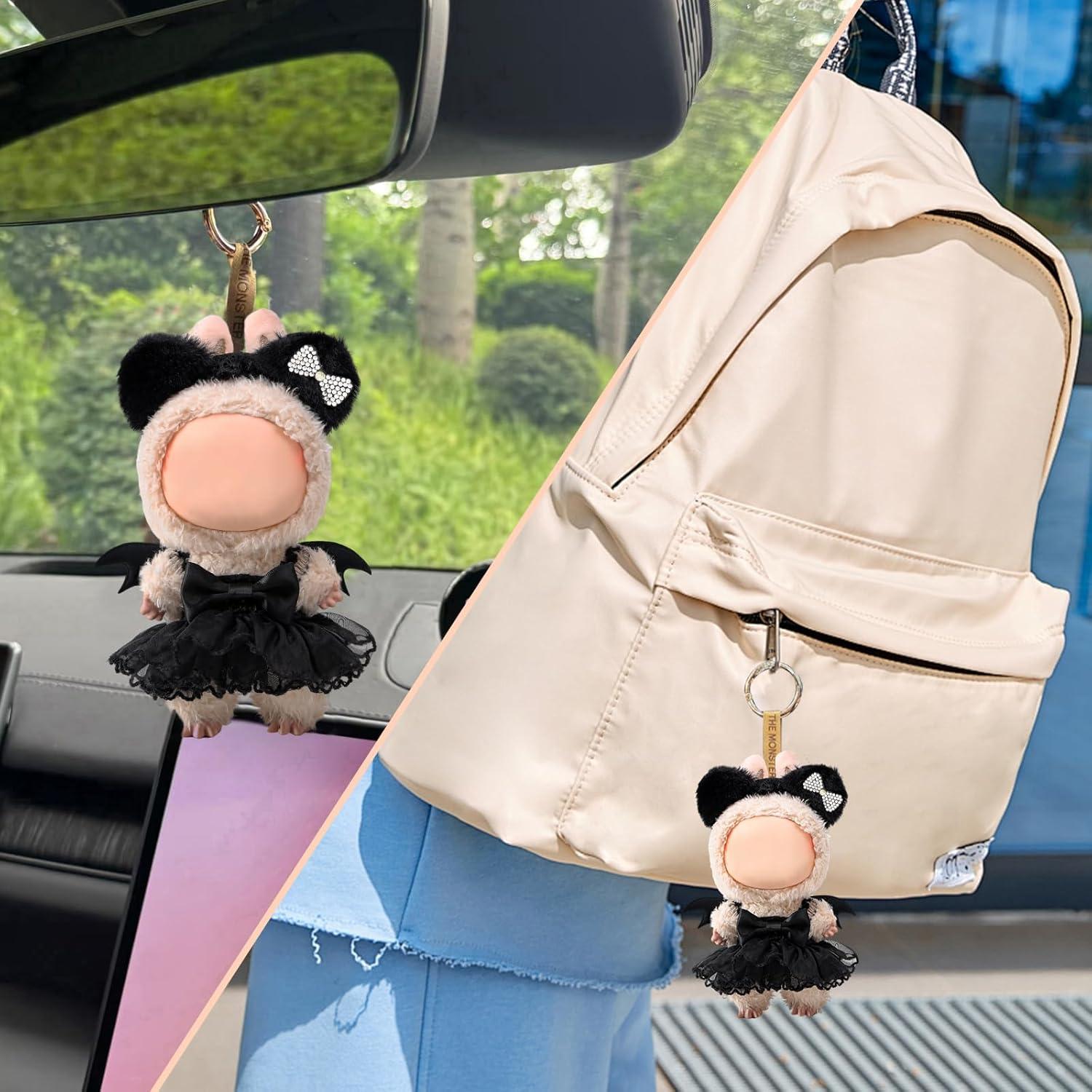 Conjunto de Ropa para Muñecas Labbuu 17cm - 2 Piezas Negra