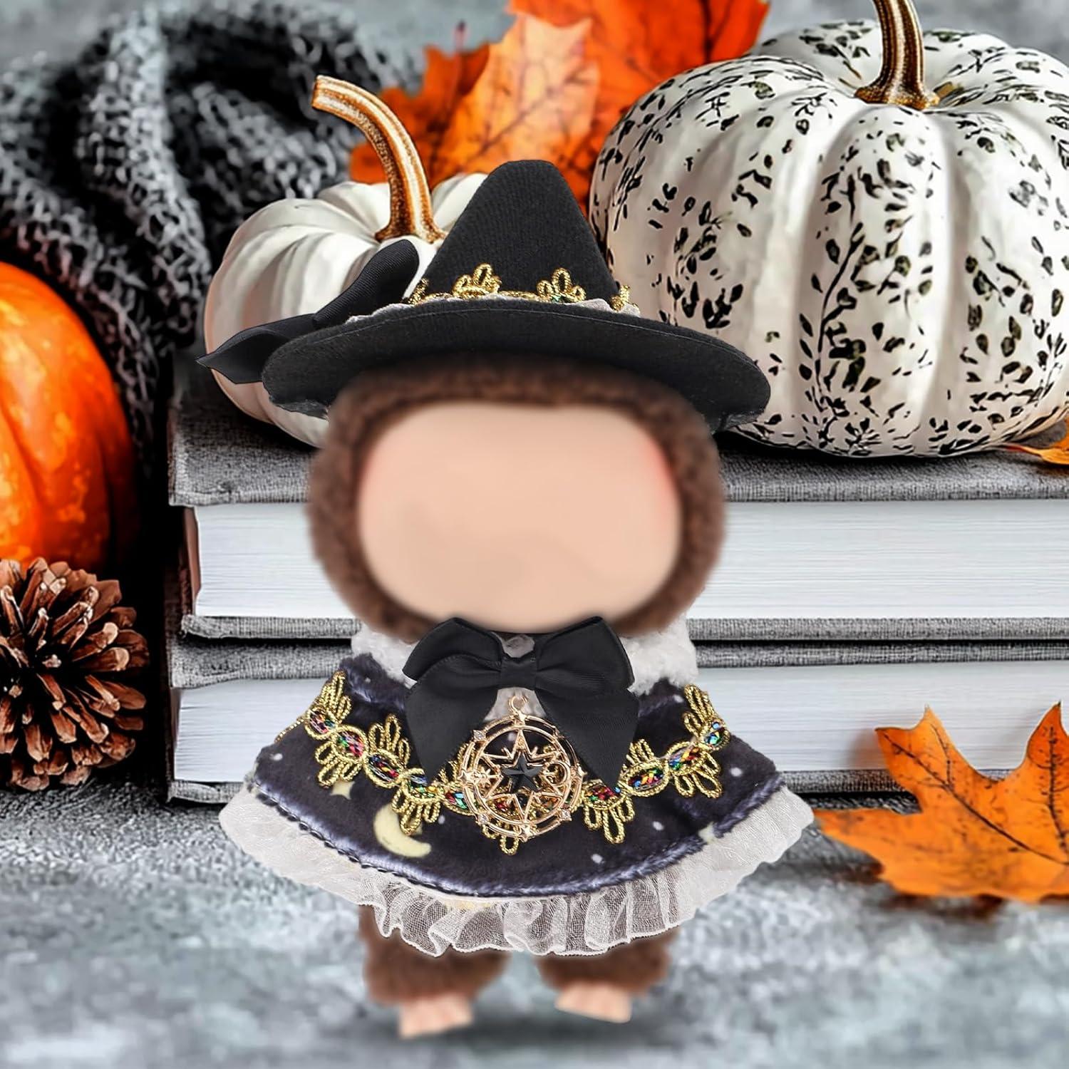 Conjunto de Ropa para Muñecas Penitue Halloween 17cm