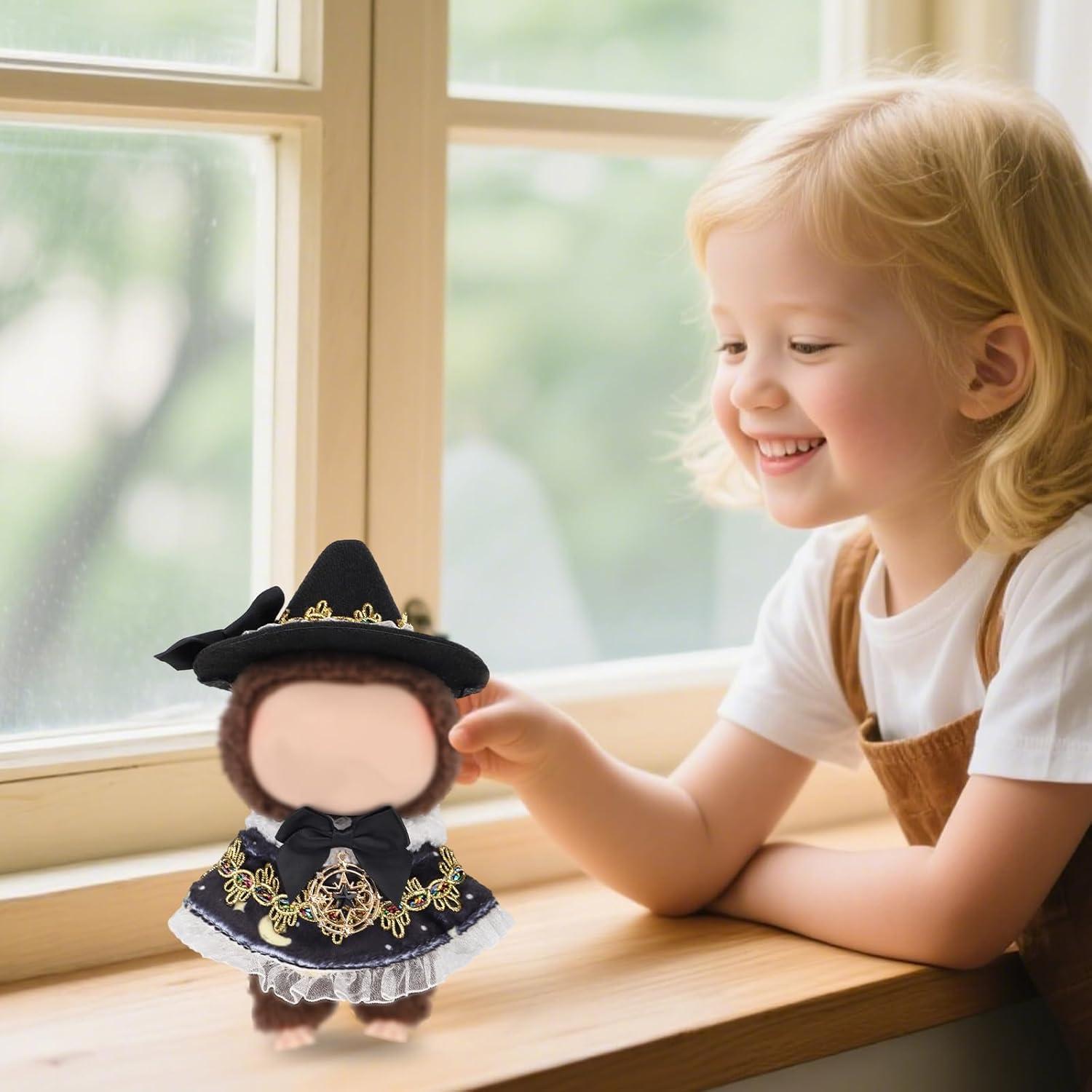 Conjunto de Ropa para Muñecas Penitue Halloween 17cm