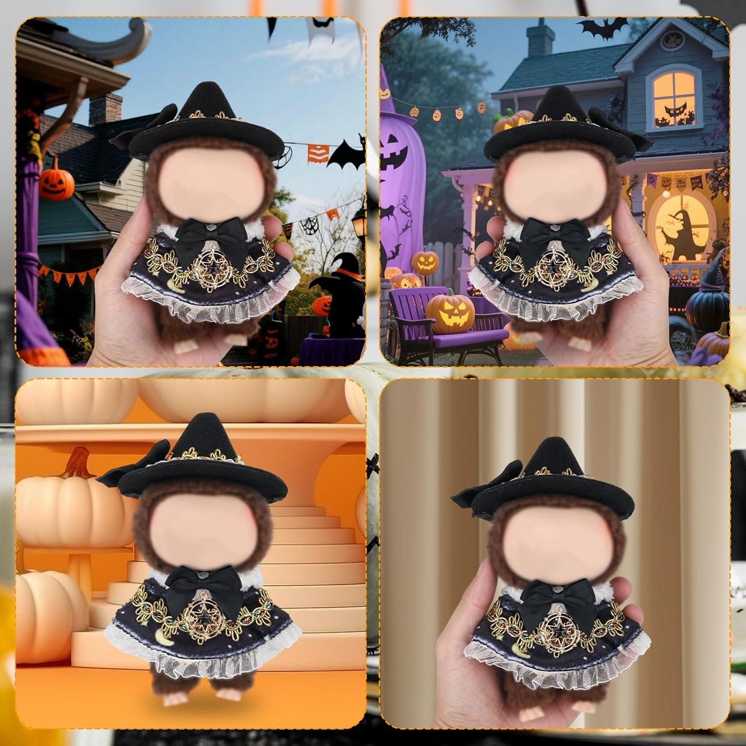 Conjunto de Ropa para Muñecas Penitue Halloween 17cm