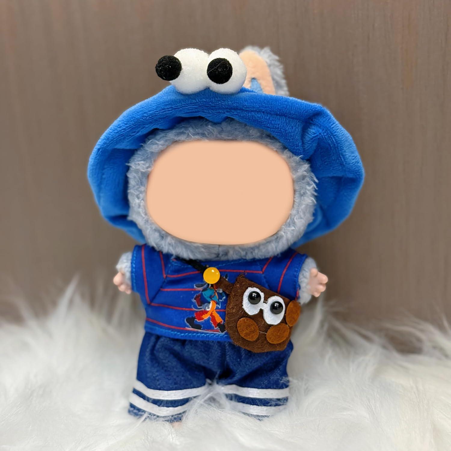 Conjunto Ropa para Muñecas 15cm/17cm Genérico Azul