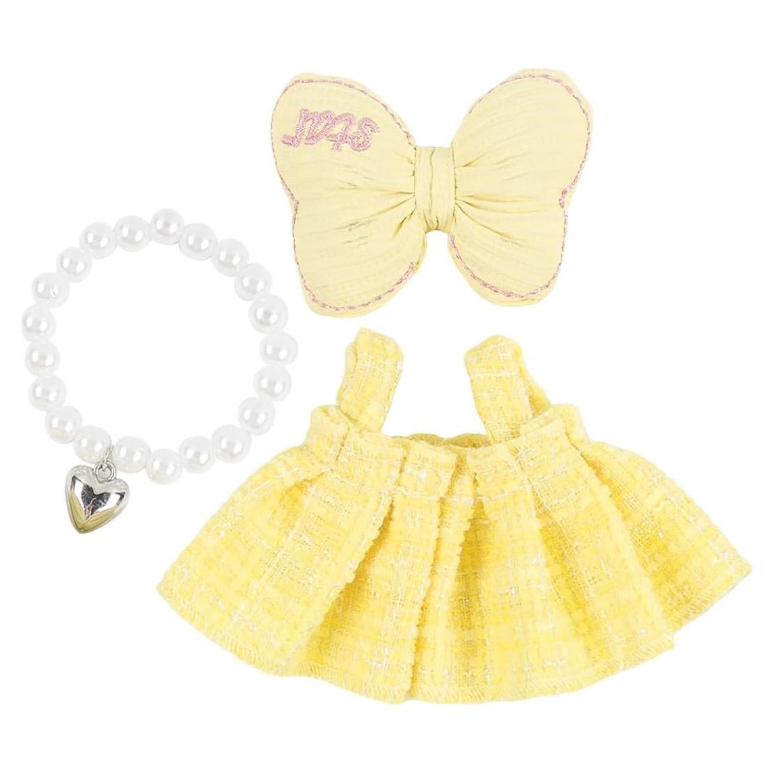 Ropa de Muñeca Hecha a Mano Comott 3 Piezas 17 cm