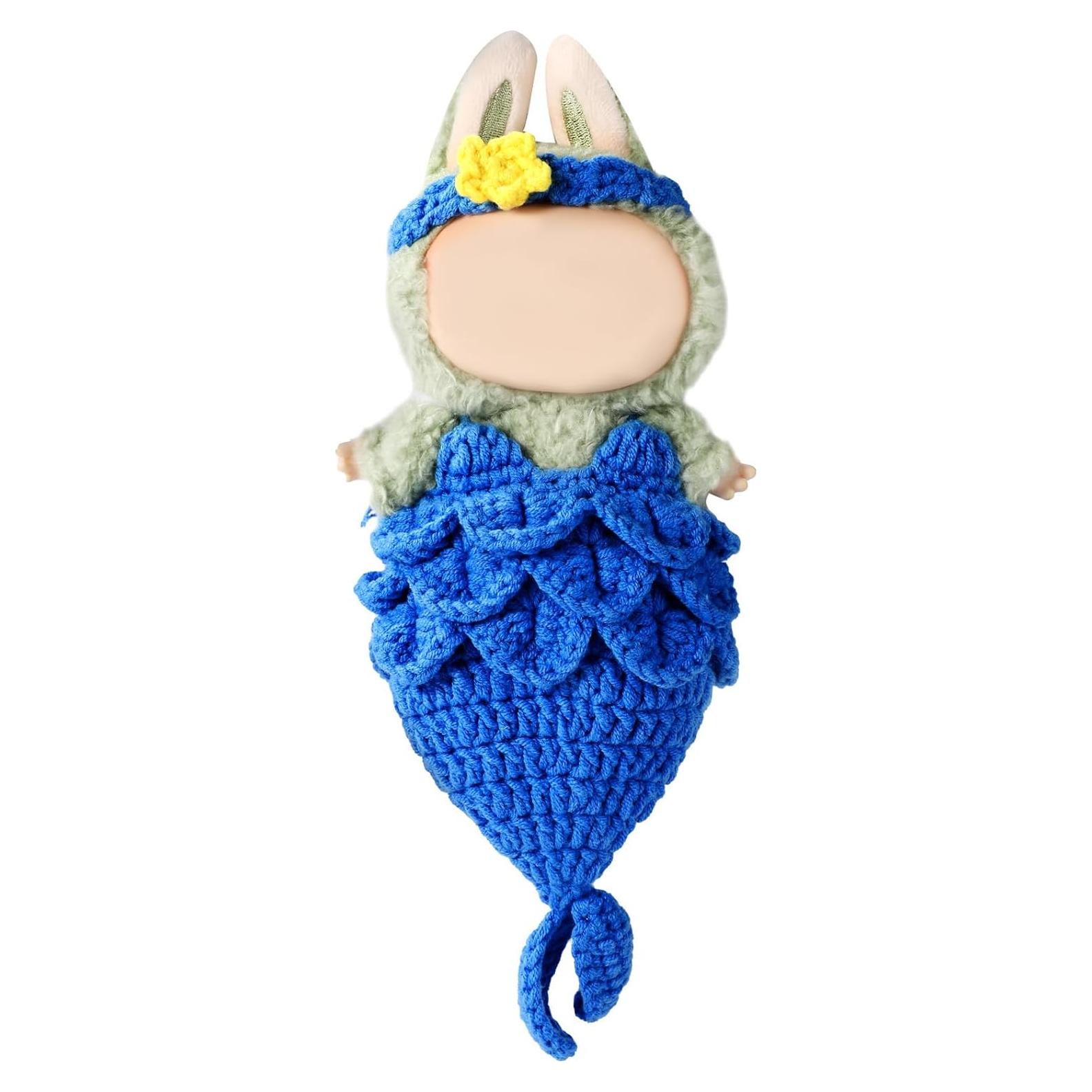 Conjunto de Ropa para Muñeca Lyreh Traje de Sirena Azul 17cm