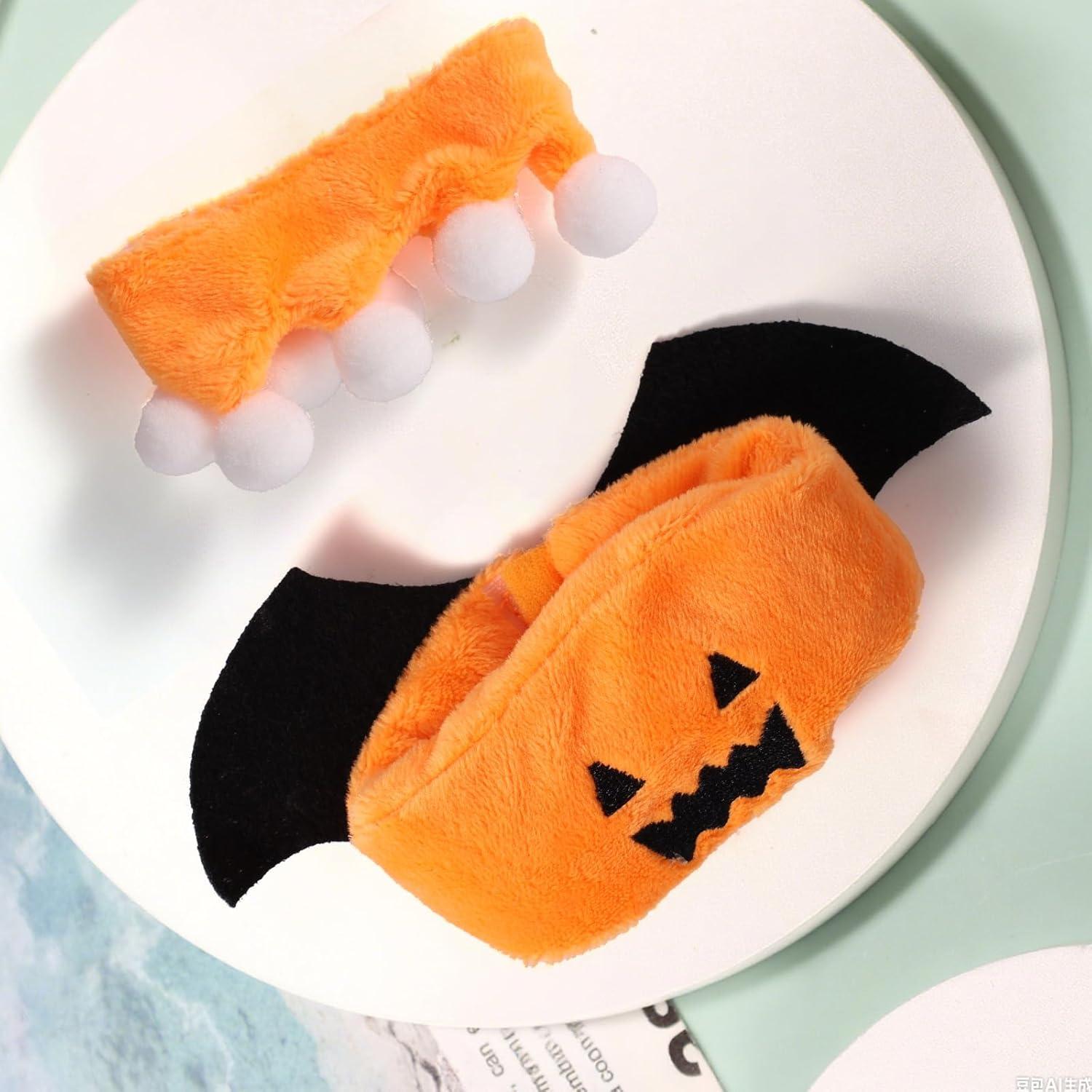 Conjunto Ropa Halloween Muñecas 17cm Sinbana Naranja