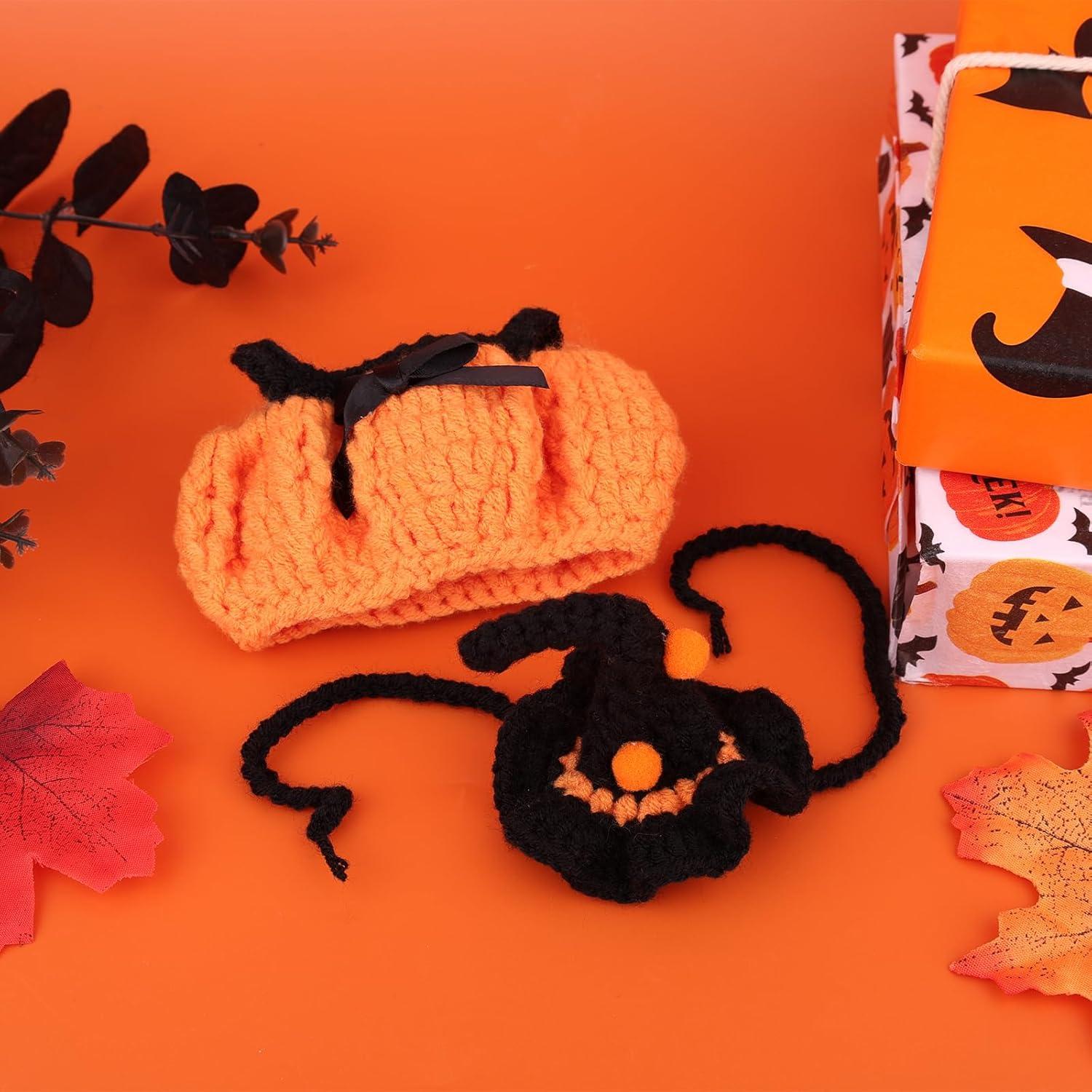 Ropa de Muñeca Halloween Goktvai con Falda y Sombrero 17cm