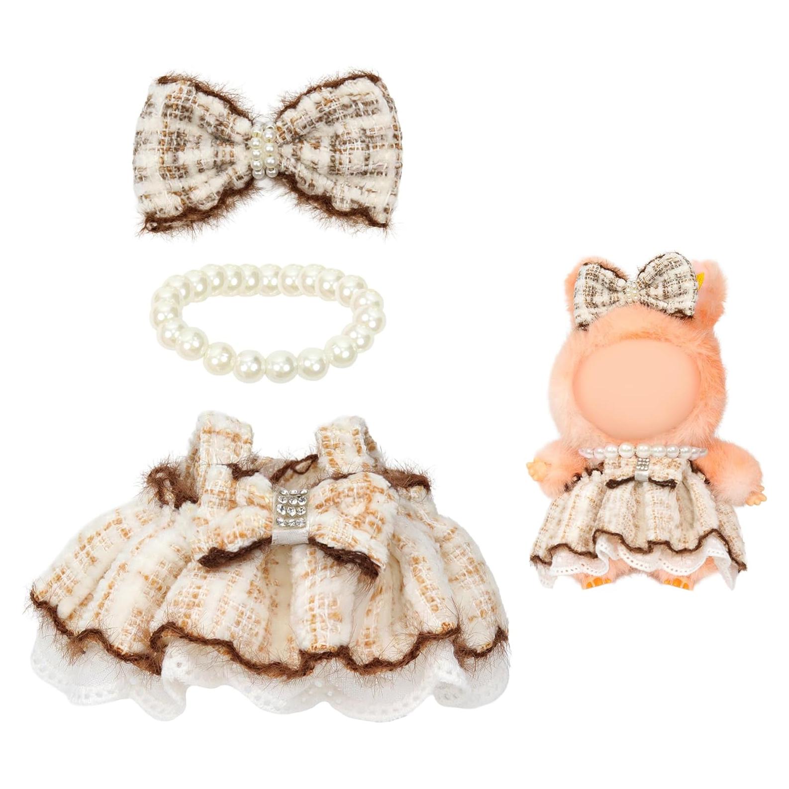 Conjunto de Ropa para Muñecas de 17cm JHZforest - 3 Piezas