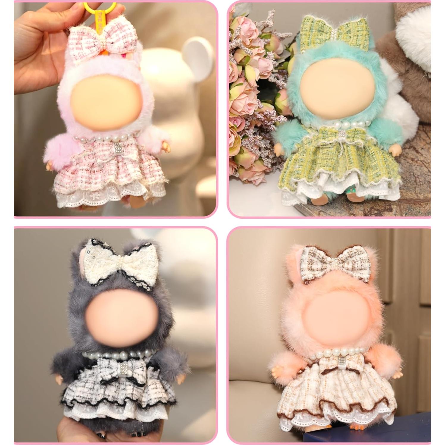 Conjunto de Ropa para Muñecas de 17cm JHZforest - 3 Piezas