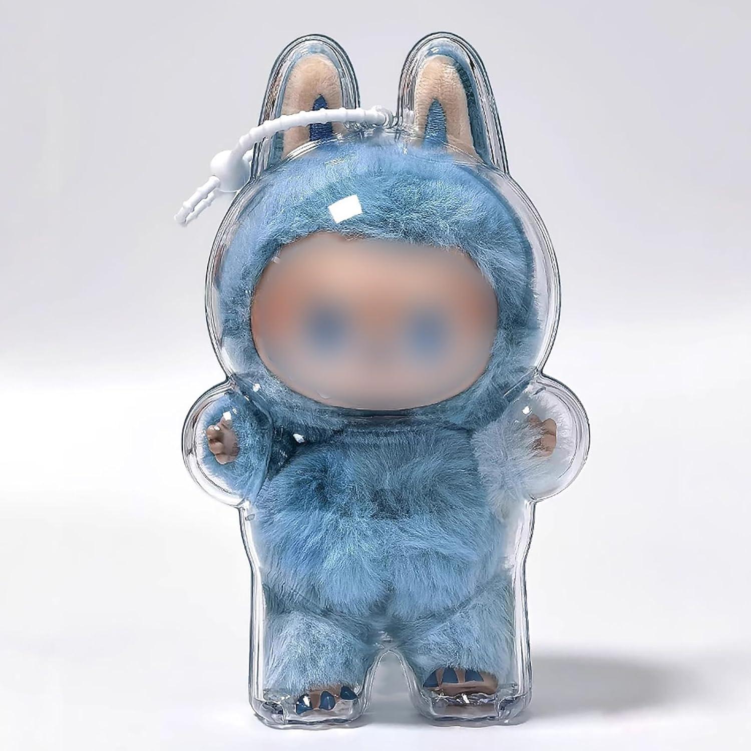 Funda Protectora de Policarbonato Labubu para Muñeca 1 Pieza