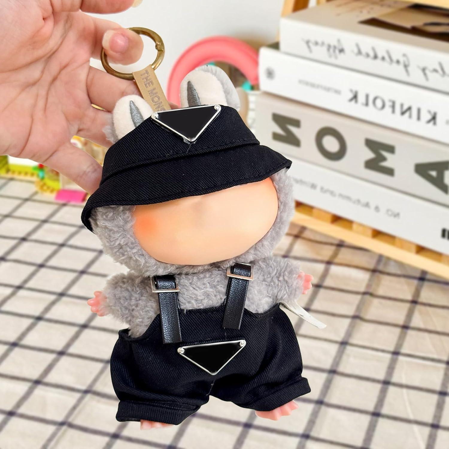 Conjunto de Ropa de 2 Piezas para Muñecas 17cm Labubu