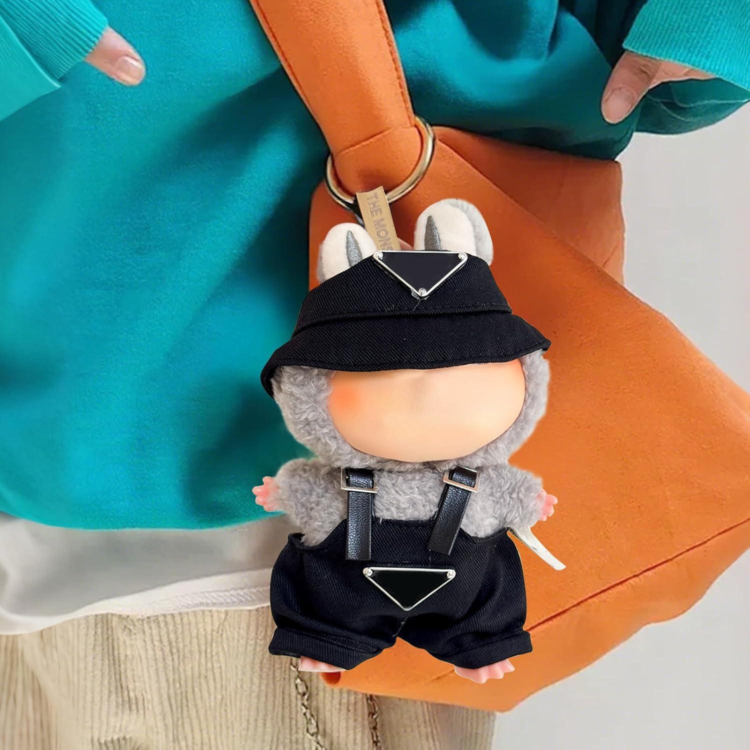 Conjunto de Ropa de 2 Piezas para Muñecas 17cm Labubu