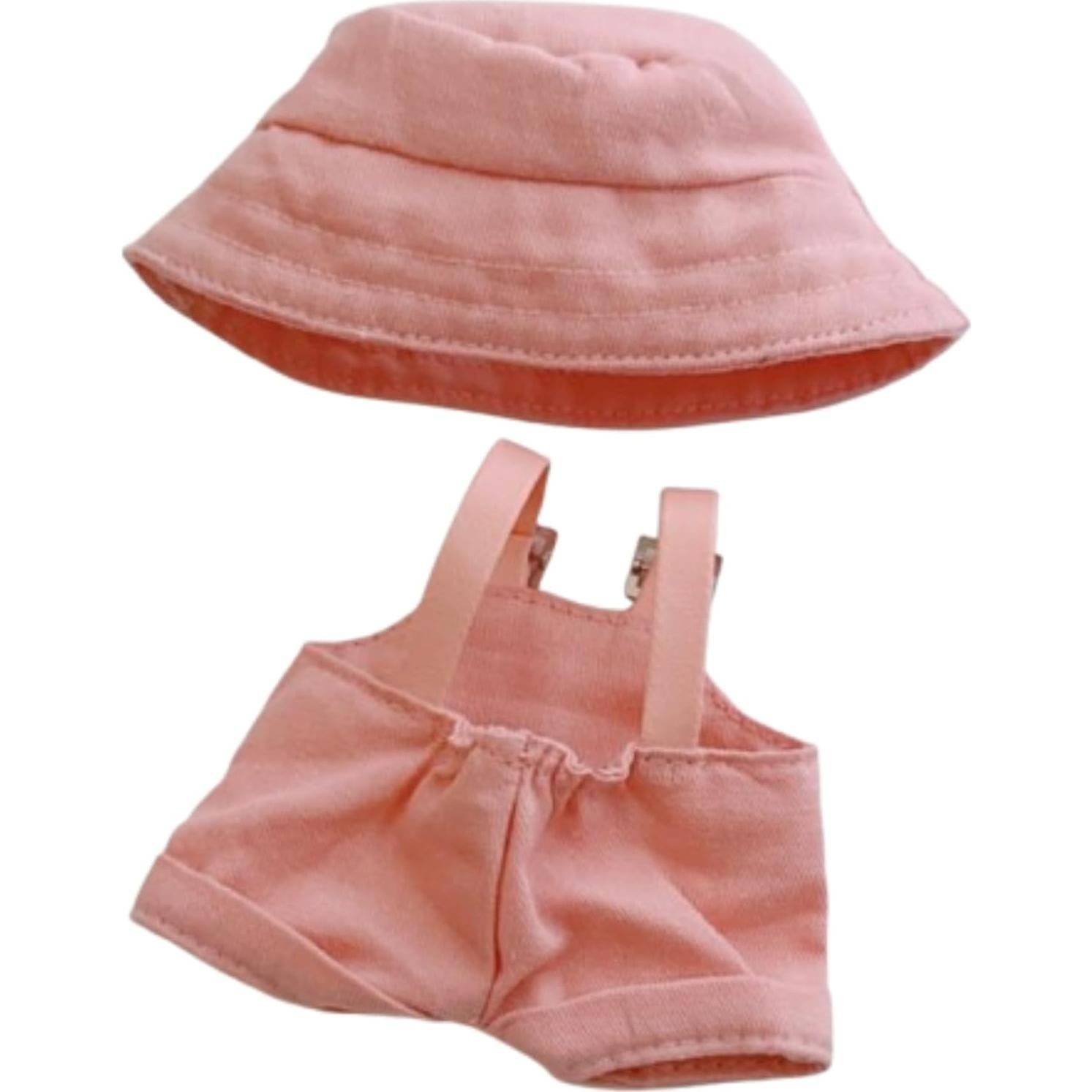 Conjunto de Ropa de Muñeca Hecho a Mano Rosa 17cm - LABUBU