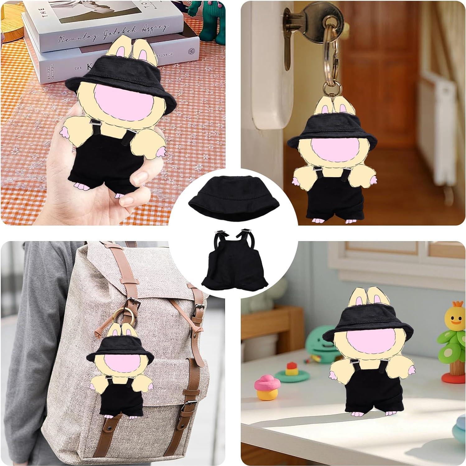 Conjunto de Ropa para Muñecas 15-17cm WNRTSA - 2PC Negro