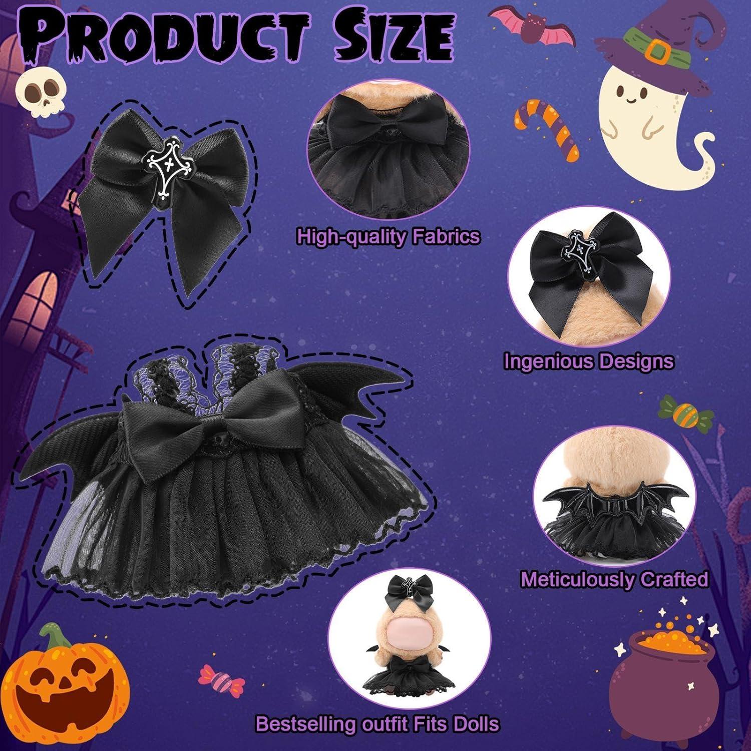 Conjunto de Ropa para Muñecas 17cm Simgoing Diablo