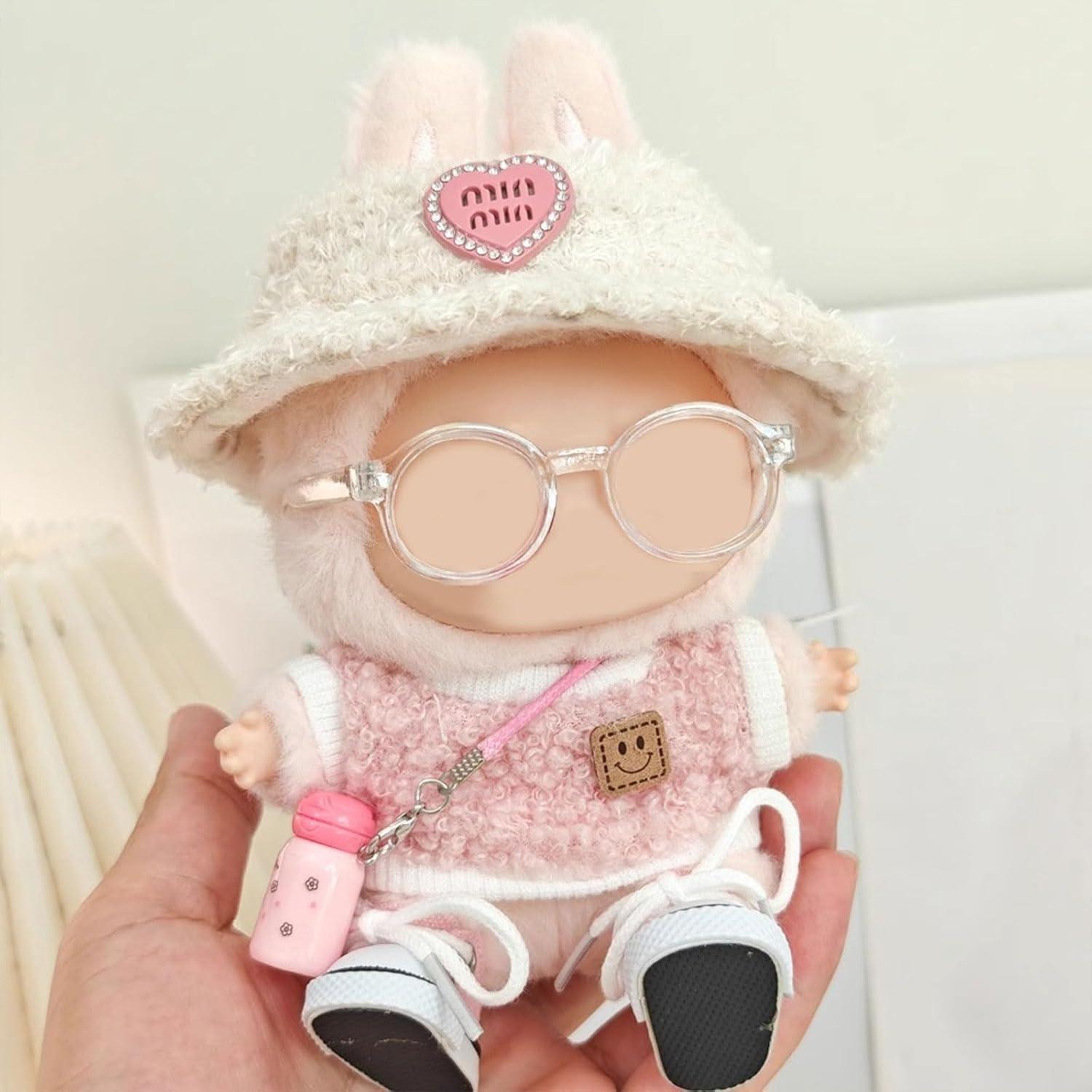 Conjunto de Ropa para Muñeca 17cm Genérico 5 Piezas Rosa