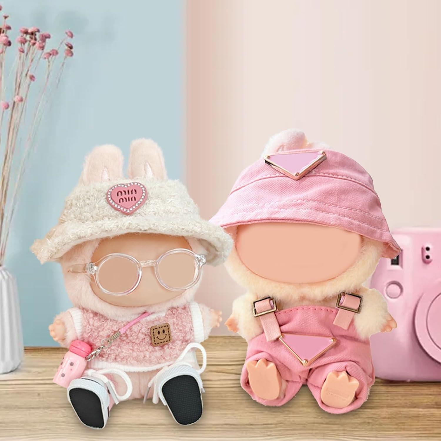 Conjunto de Ropa para Muñeca 17cm Genérico 5 Piezas Rosa