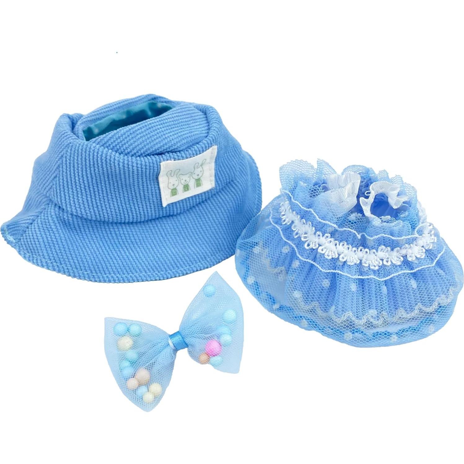 Conjunto de Ropa para Muñeca XWGLFT 3 Piezas Azul