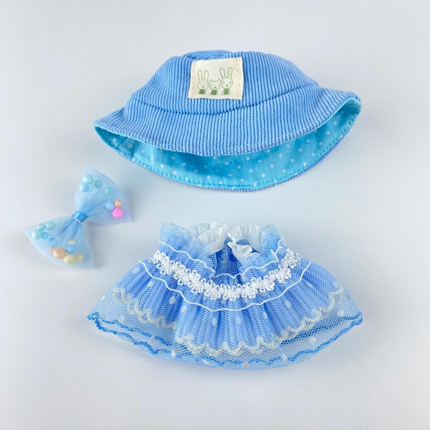 Conjunto de Ropa para Muñeca XWGLFT 3 Piezas Azul