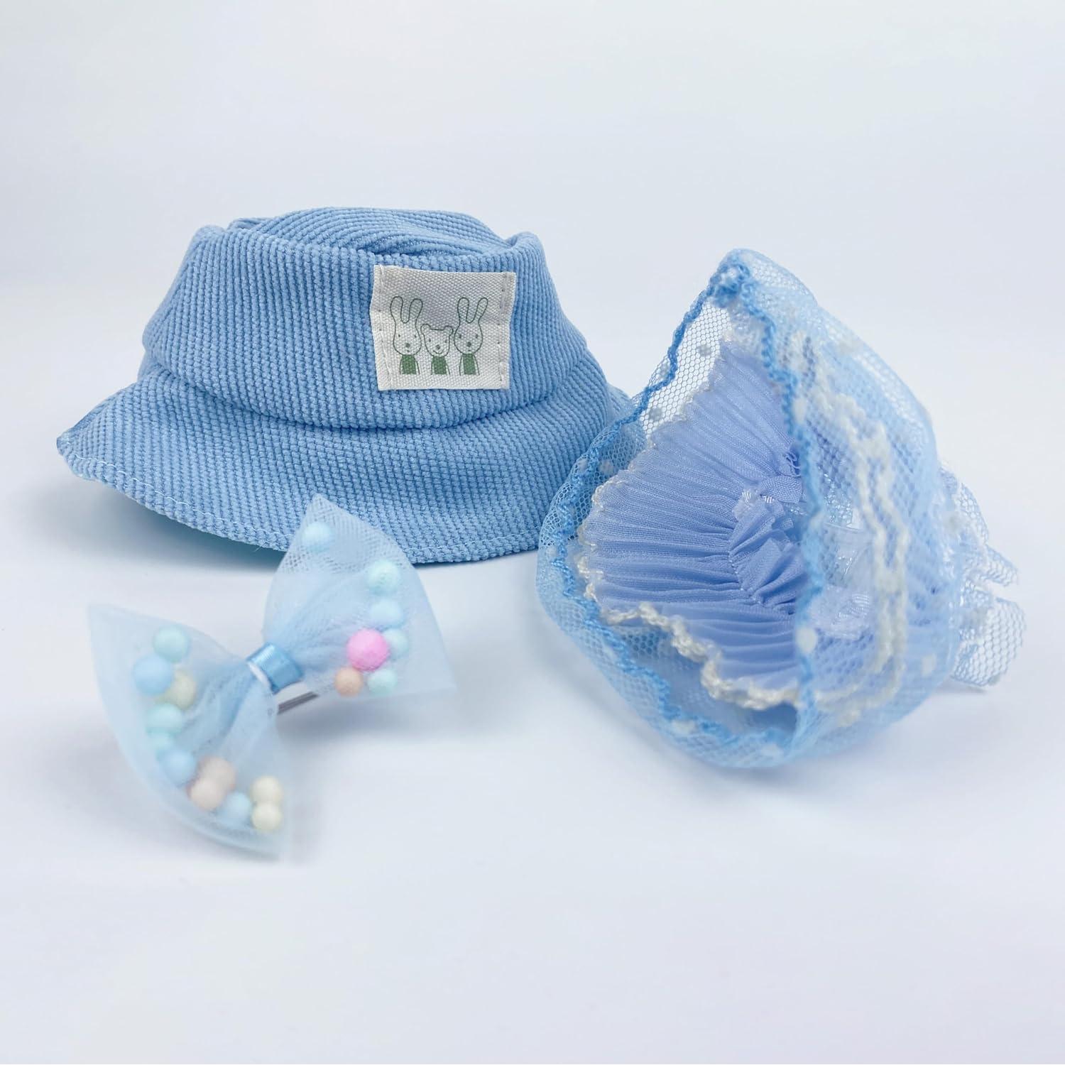 Conjunto de Ropa para Muñeca XWGLFT 3 Piezas Azul