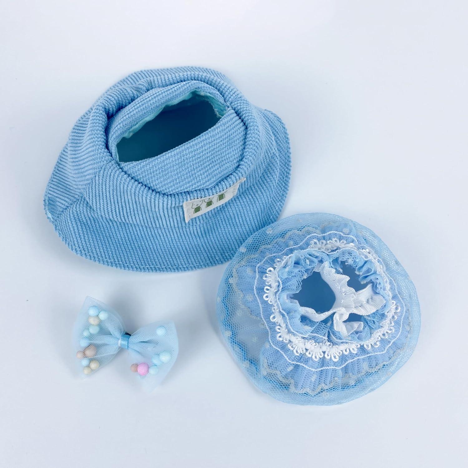 Conjunto de Ropa para Muñeca XWGLFT 3 Piezas Azul
