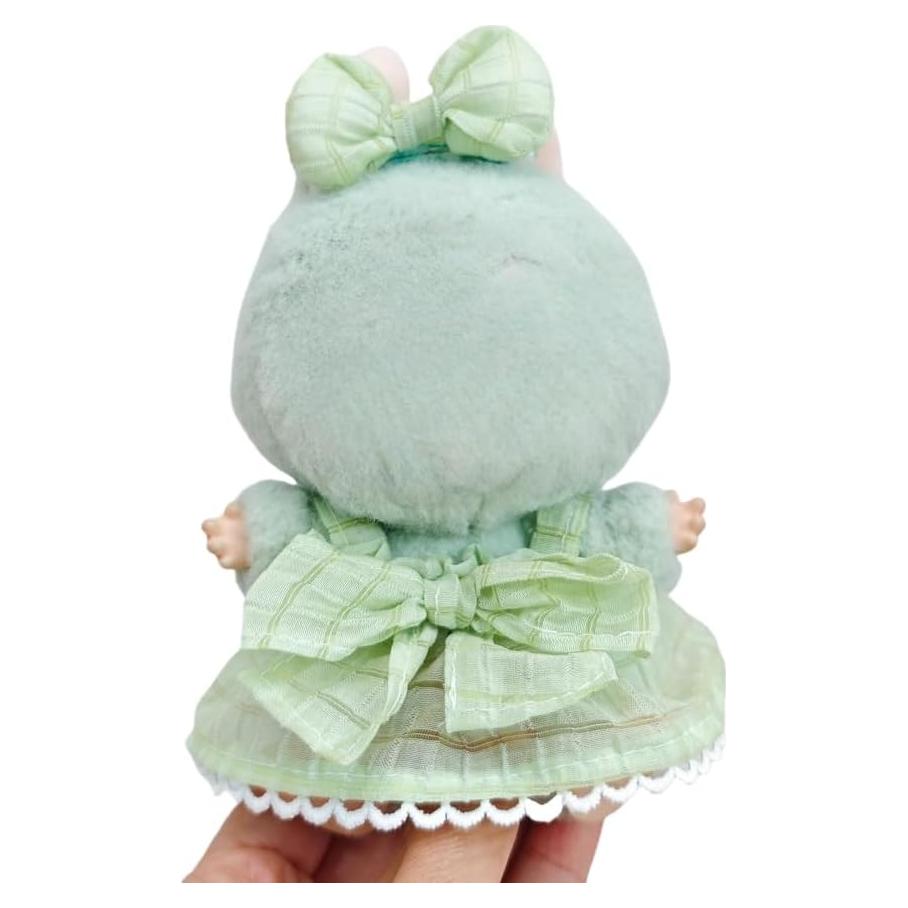 Ropa de Muñeca TOARGONA Conjunto Falda y Lazo Verde