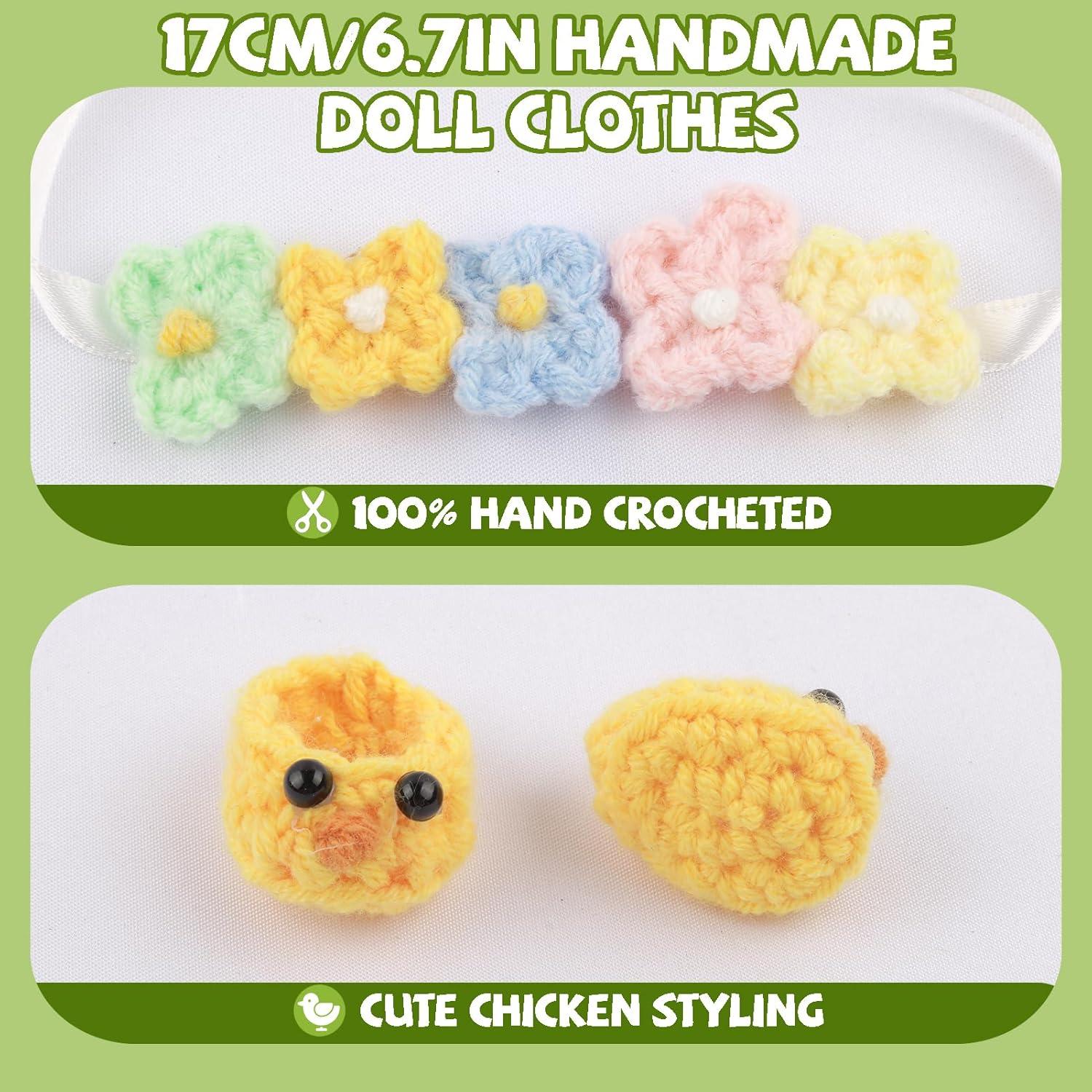 Conjunto de Ropa Hecha a Mano para Muñeca 17cm - 5 Piezas