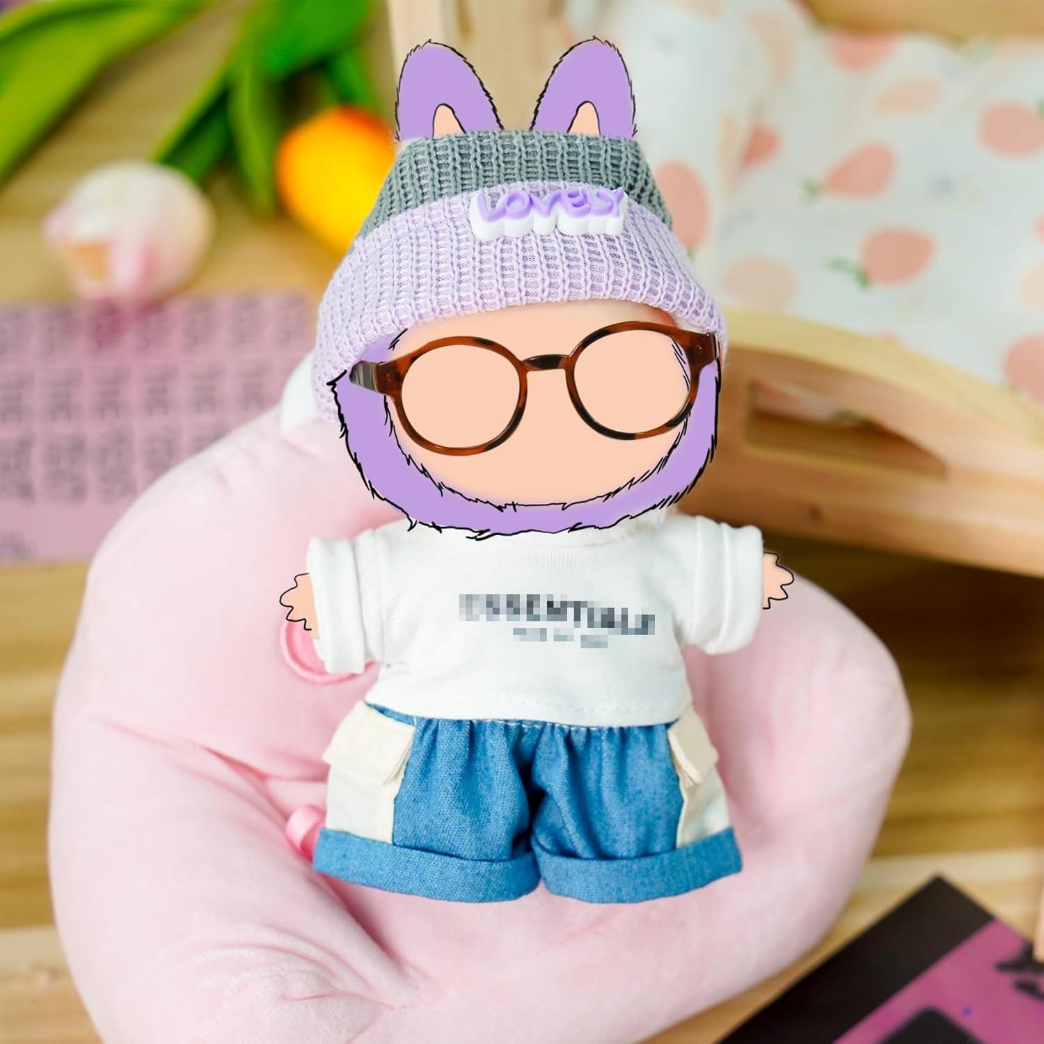 Conjunto de Ropa para Muñecas 17cm Qiuyan Ruxin 4 Piezas