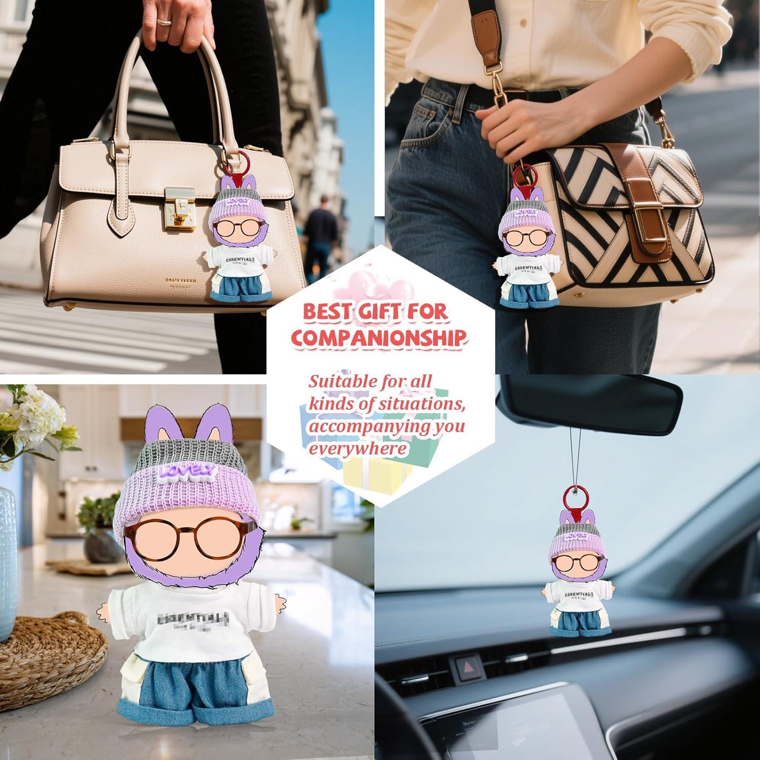 Conjunto de Ropa para Muñecas 17cm Qiuyan Ruxin 4 Piezas