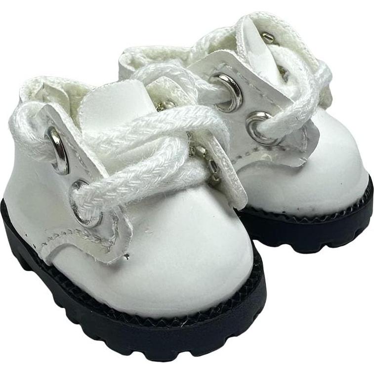 Zapatos Oxford Mini de Cuero PU para Muñecas 17 cm - 2 Pares