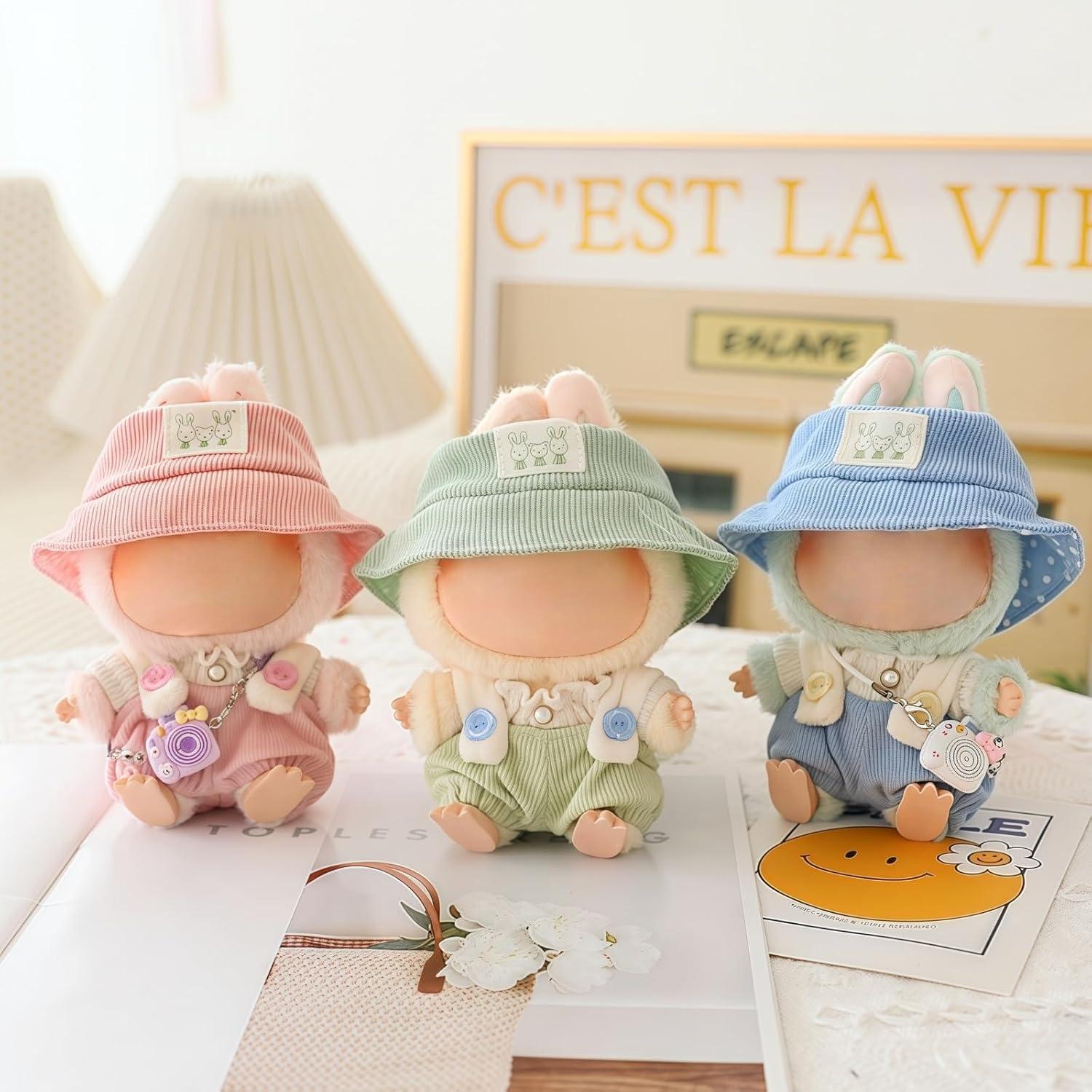 Conjunto de Ropa para Muñecas TOU-BEGUIN 3 Piezas Rosa