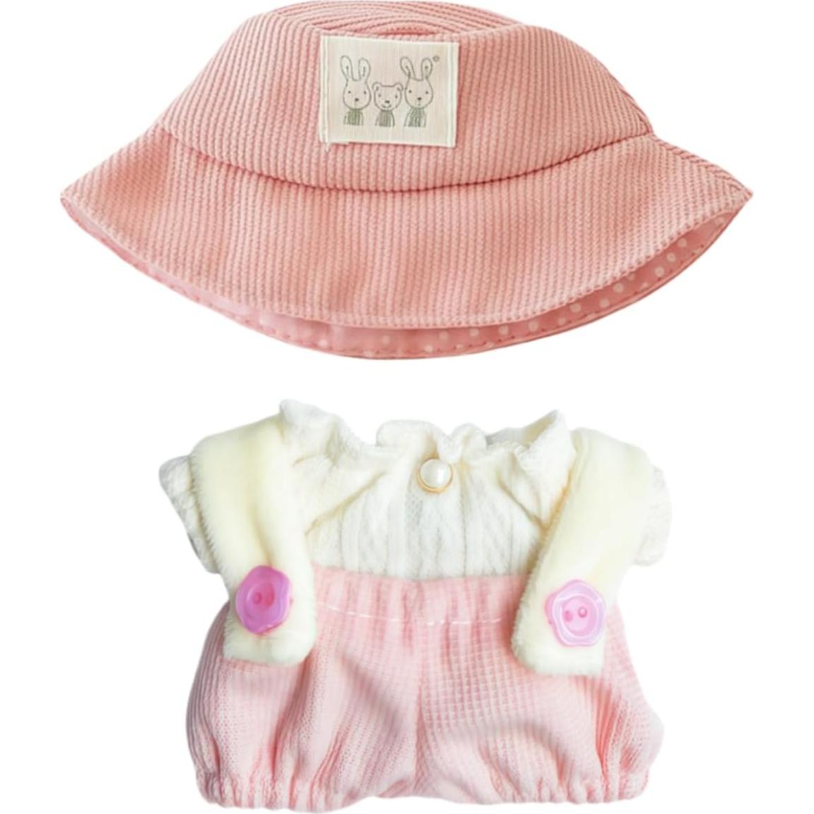 Conjunto de Ropa para Muñecas TOU-BEGUIN 3 Piezas Rosa