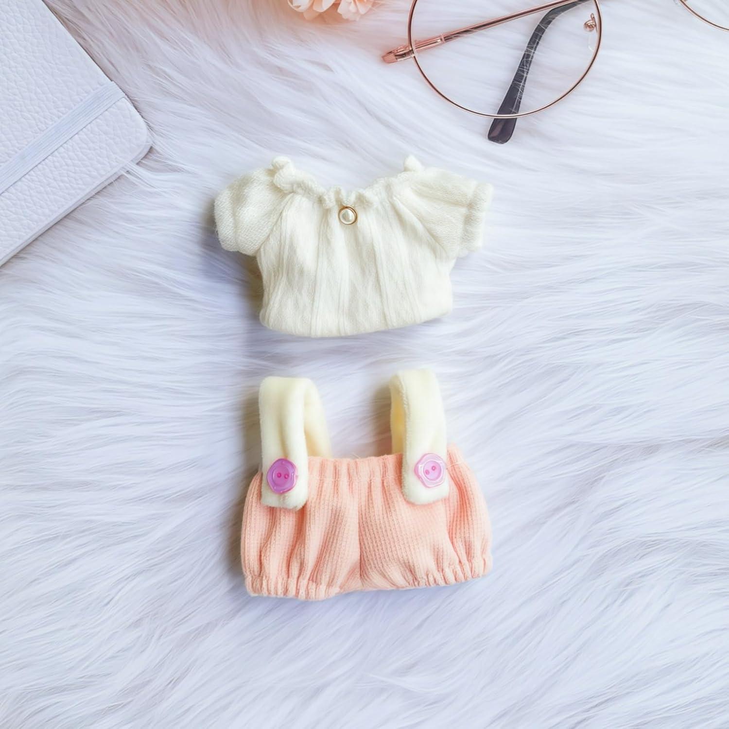 Conjunto de Ropa para Muñecas TOU-BEGUIN 3 Piezas Rosa