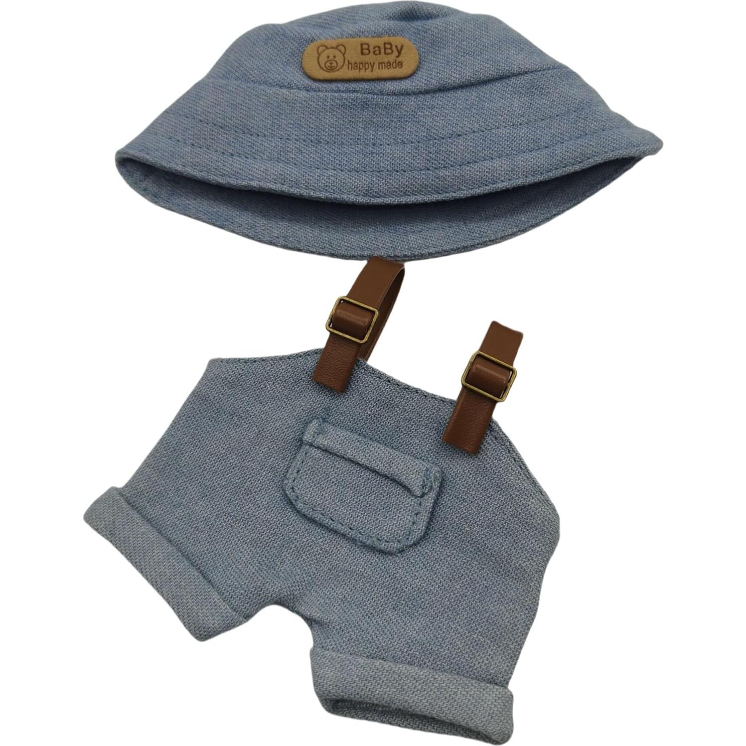 Conjunto de Ropa Kawaii Lightinner para Muñecas 15-17 cm Azul