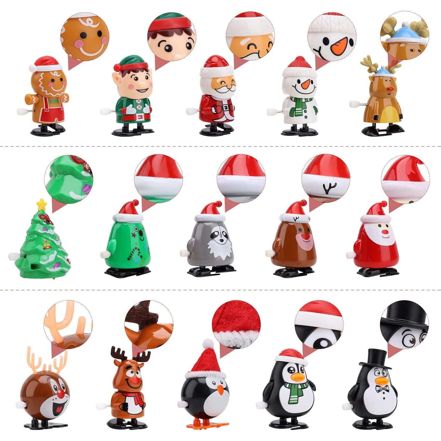 15 Juguetes de Cuerda de Navidad para Niños - EEOCWF