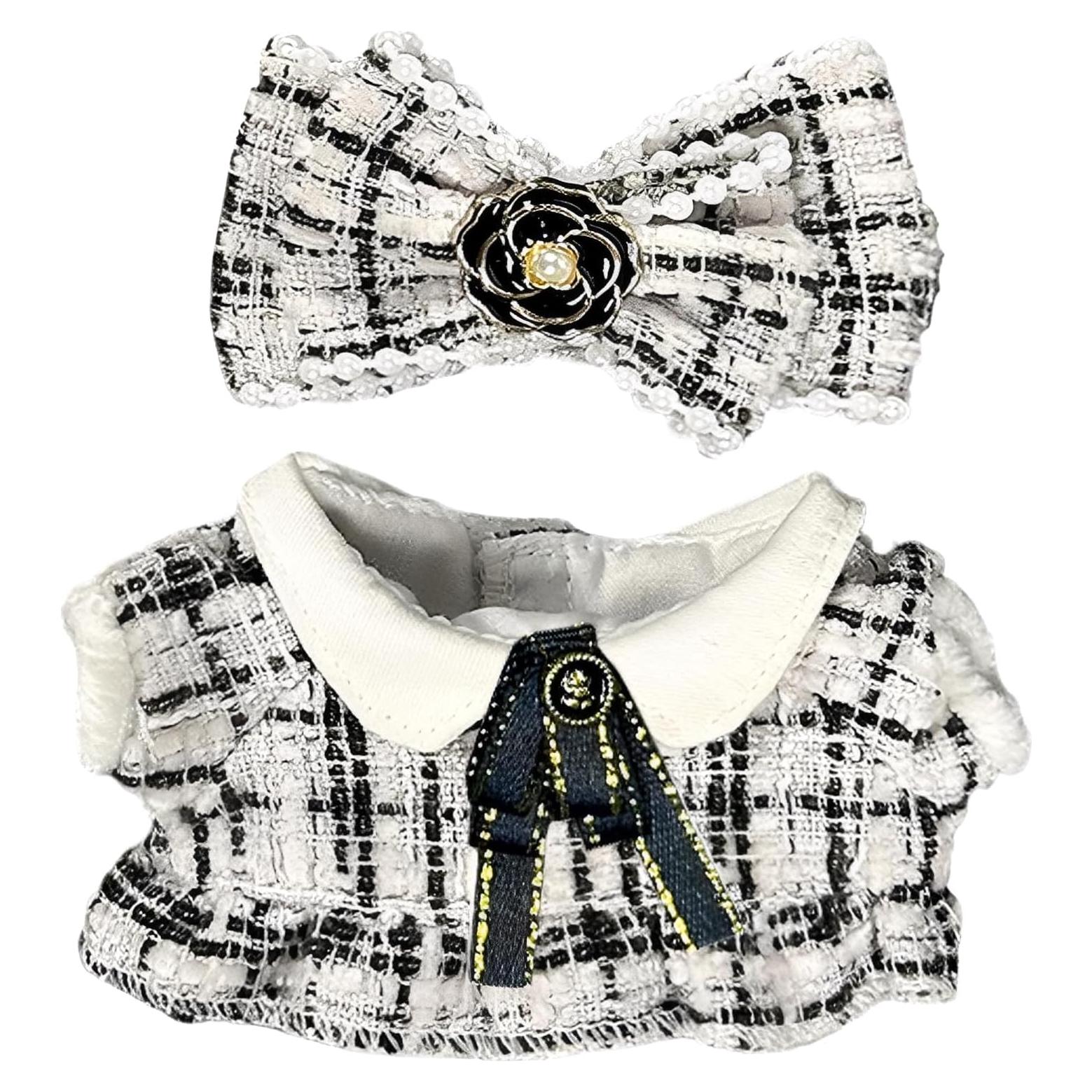 Doll Clothes Set 17cm/15cm, Premium Doll Outfit with Accessories for Dress up Unique Style