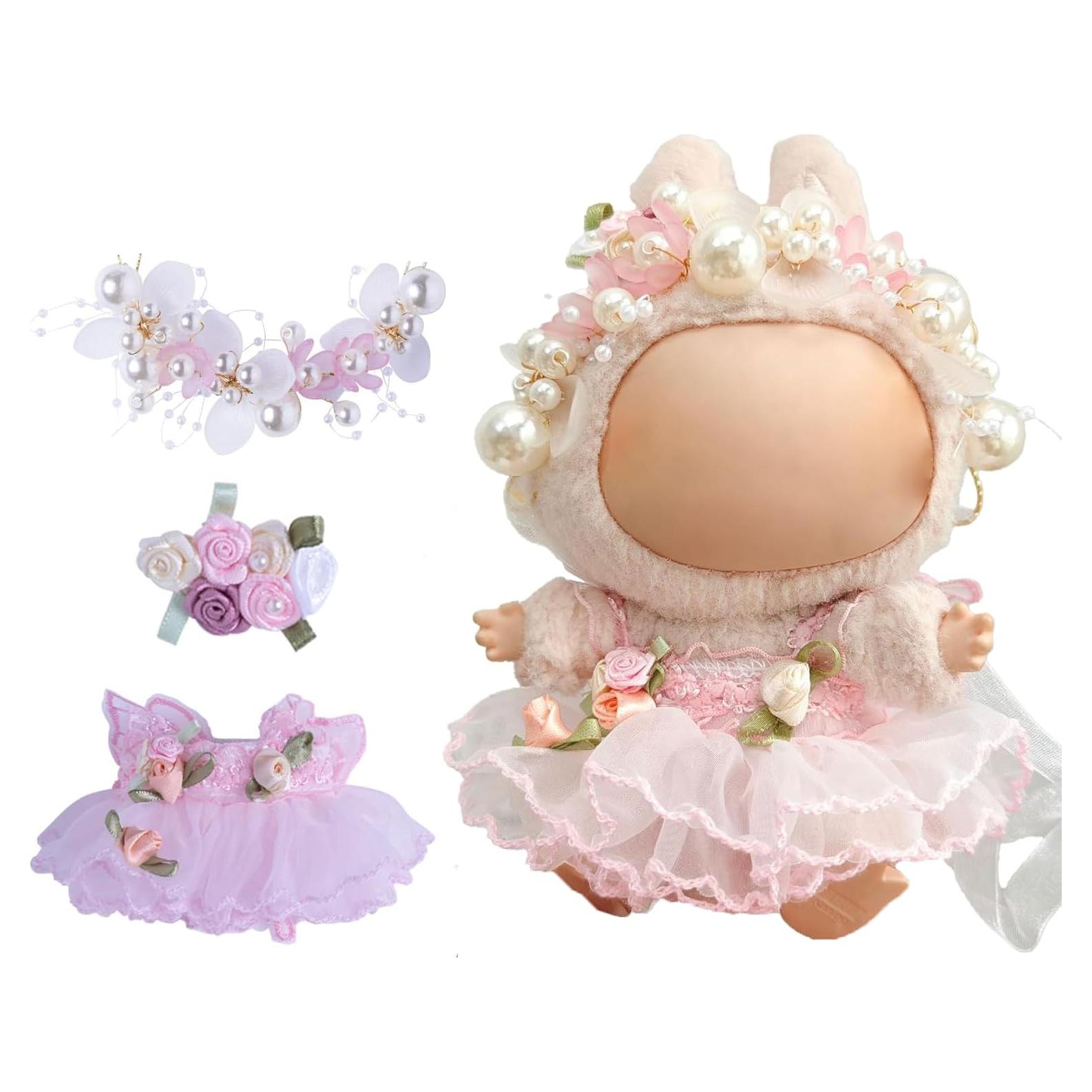 Conjunto de Ropa para Muñecas LABUBU 17cm - 5 Piezas