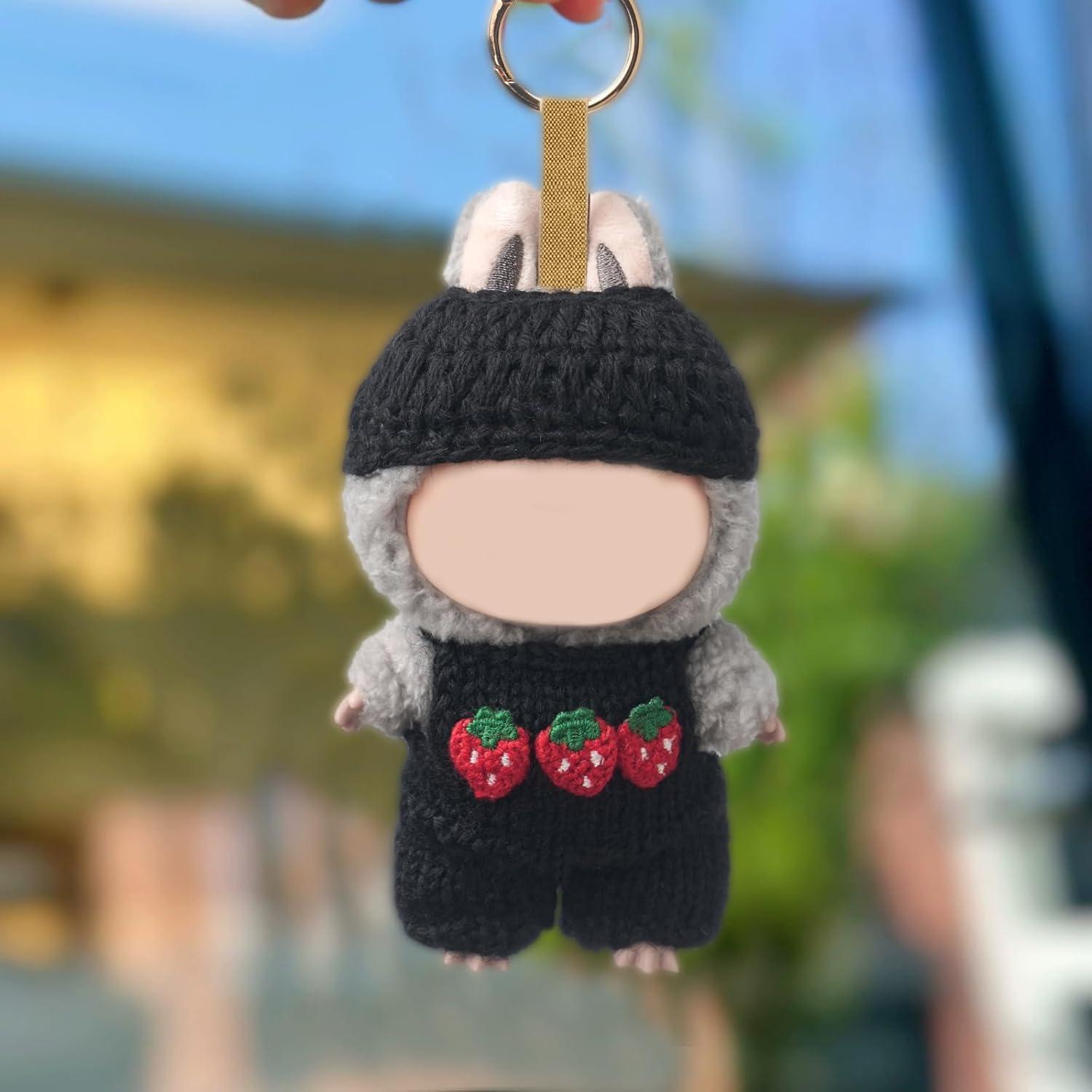 Conjunto de Ropa de Muñeca Mearrcgo 2 Piezas Cachemira 17cm