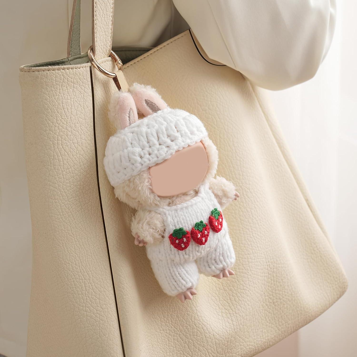 Conjunto de Ropa de Muñeca Mearrcgo 2 Piezas Cachemira 17cm