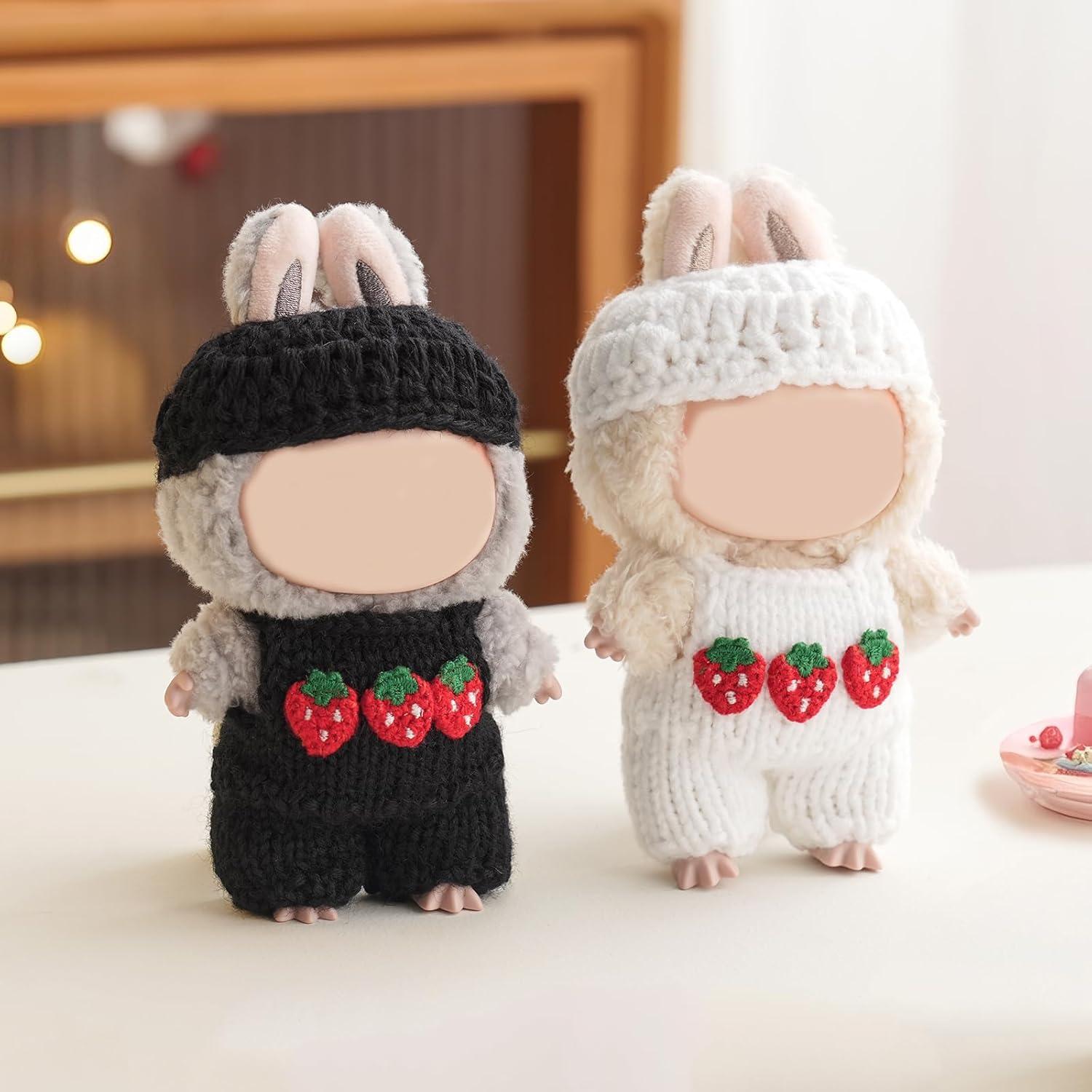 Conjunto de Ropa de Muñeca Mearrcgo 2 Piezas Cachemira 17cm