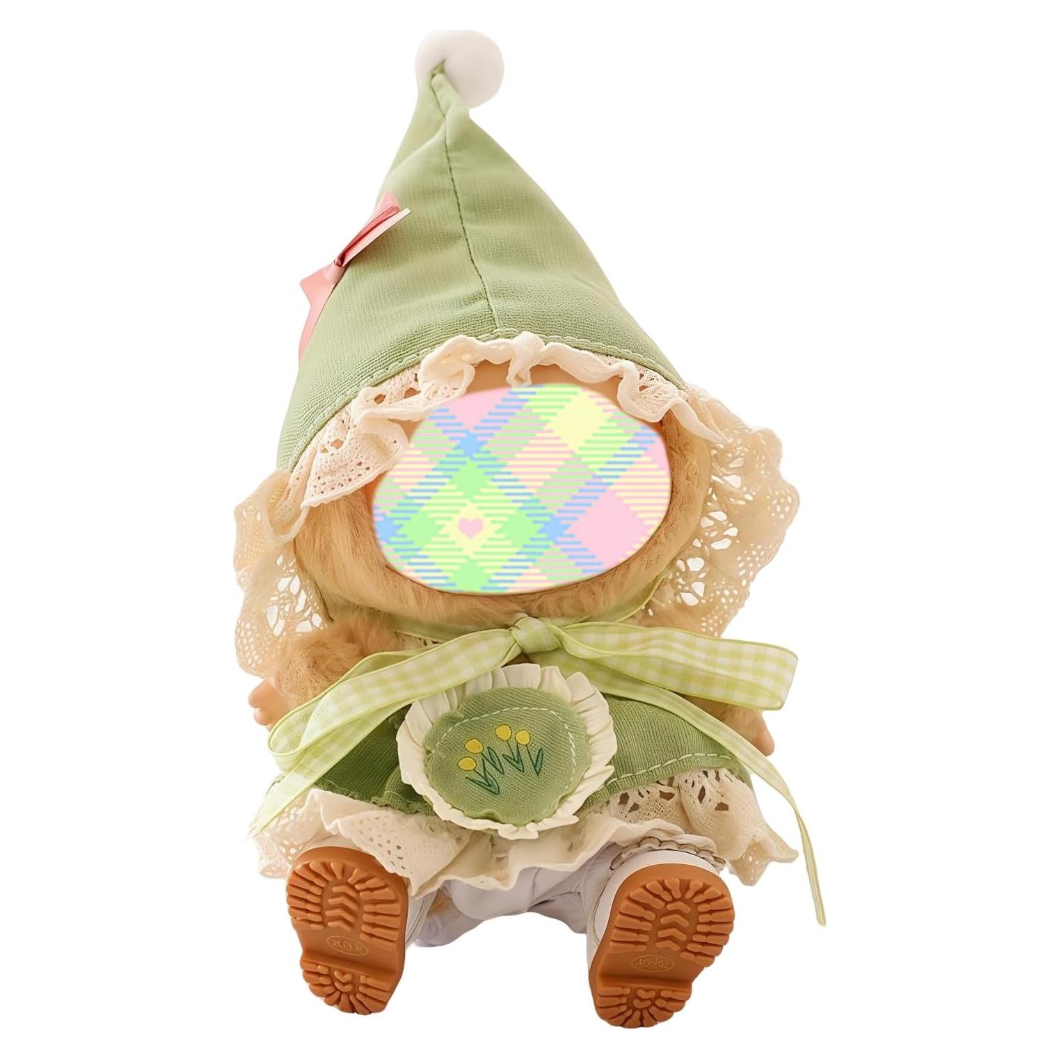 Conjunto de Ropa para Muñecas 15cm y 17cm TOU-BEGUIN Verde