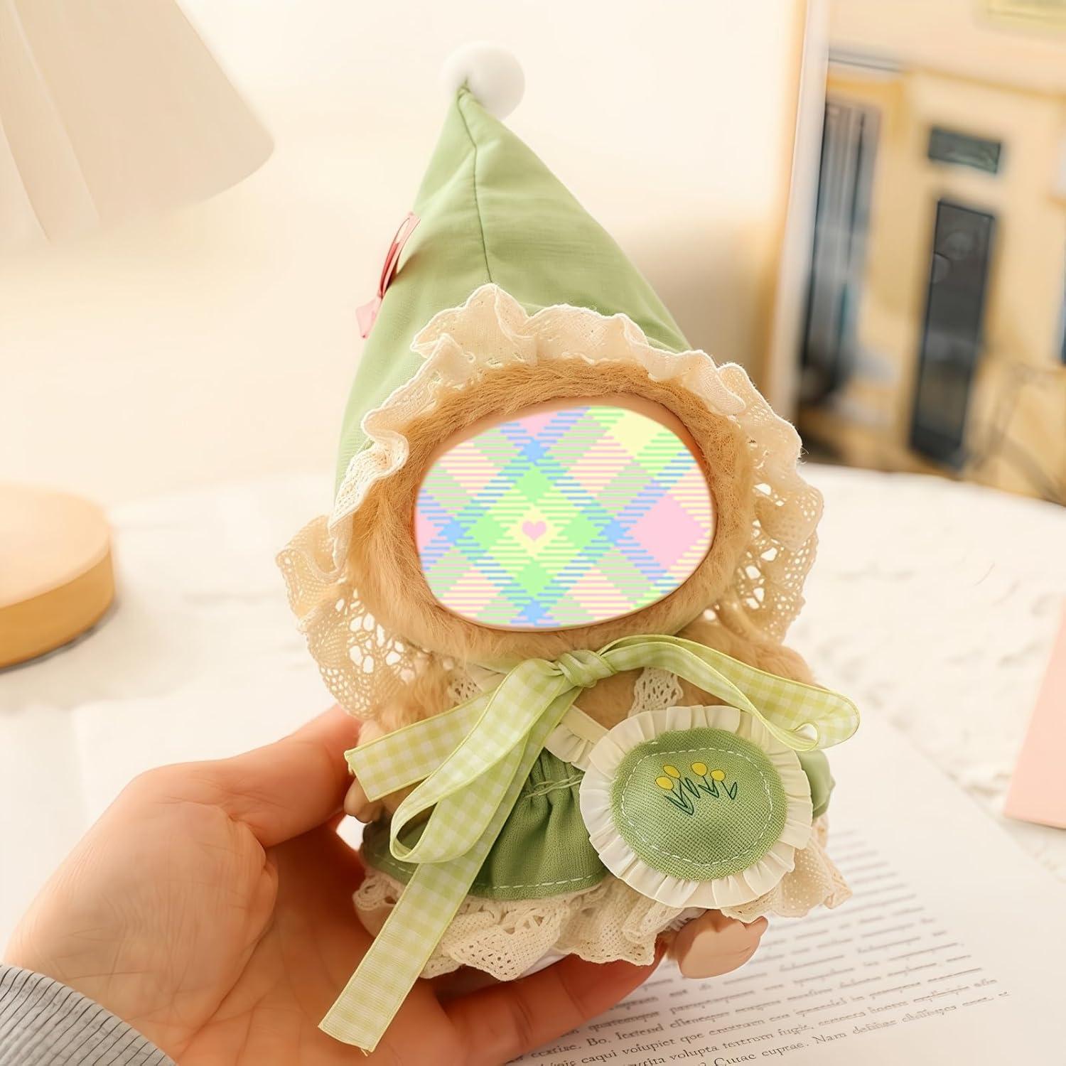 Conjunto de Ropa para Muñecas 15cm y 17cm TOU-BEGUIN Verde