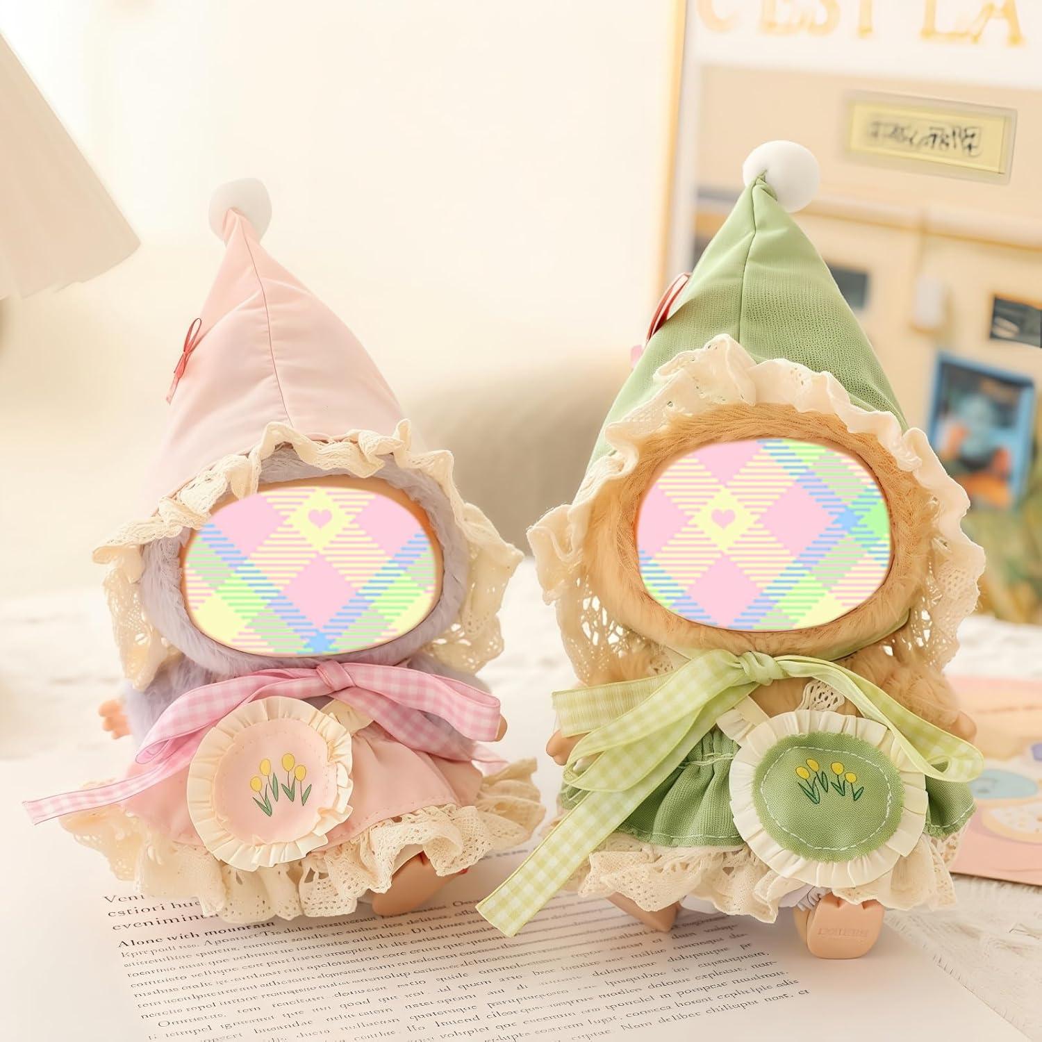 Conjunto de Ropa para Muñecas 15cm y 17cm TOU-BEGUIN Verde